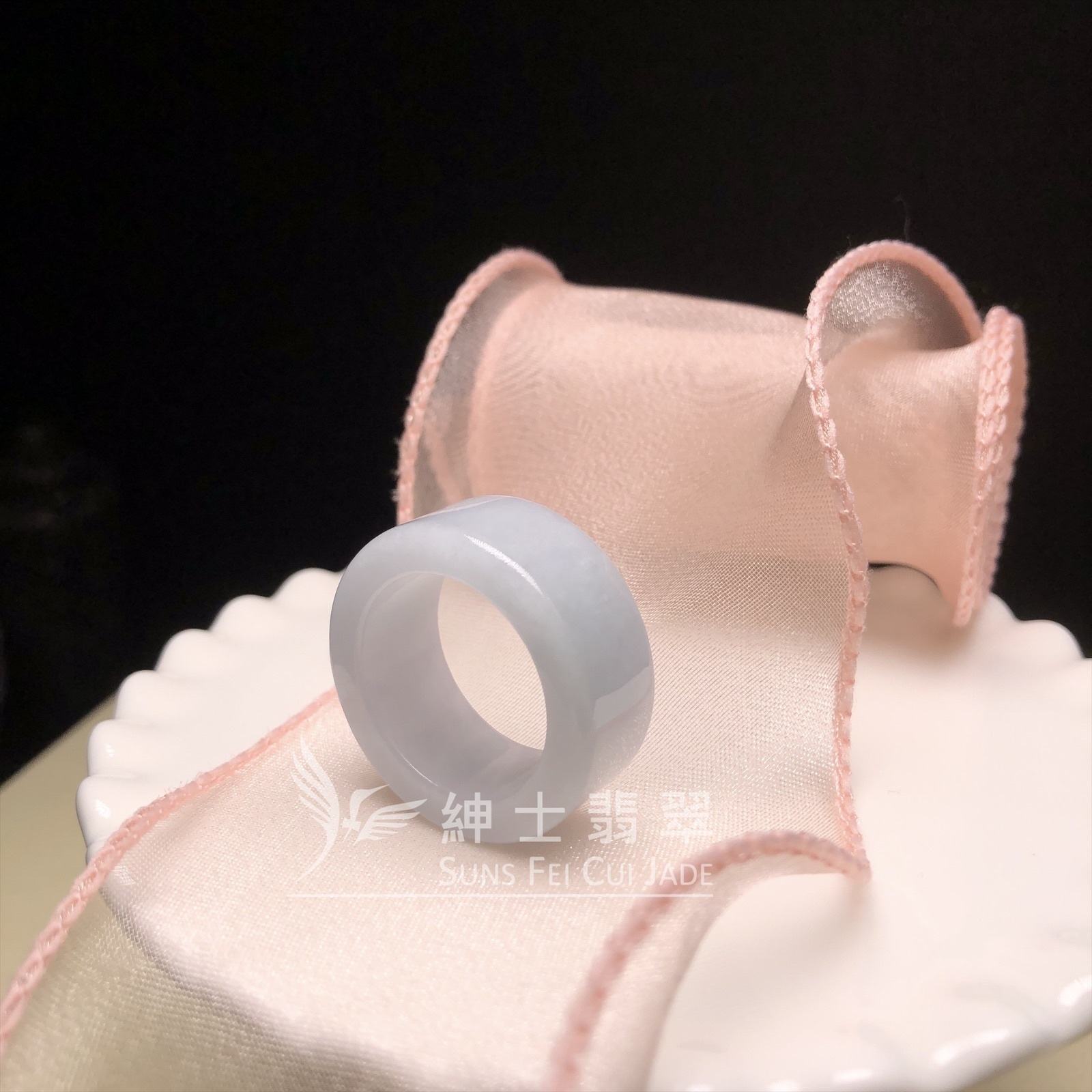 翡翠斑指 （港圈26）D00282