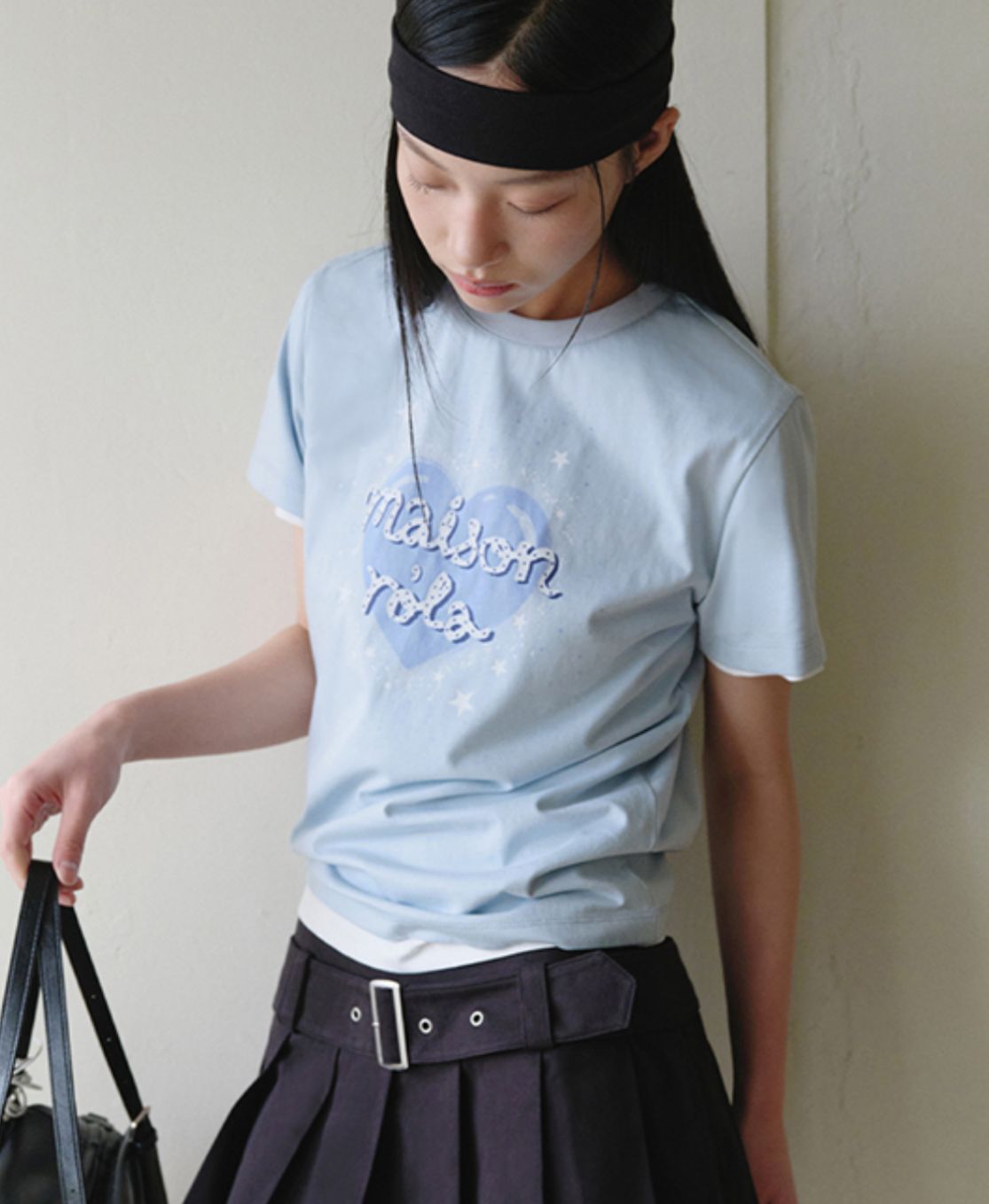 🎀Rolarola 🎀 Heart rola tee 原價45000won 獨家折扣優惠