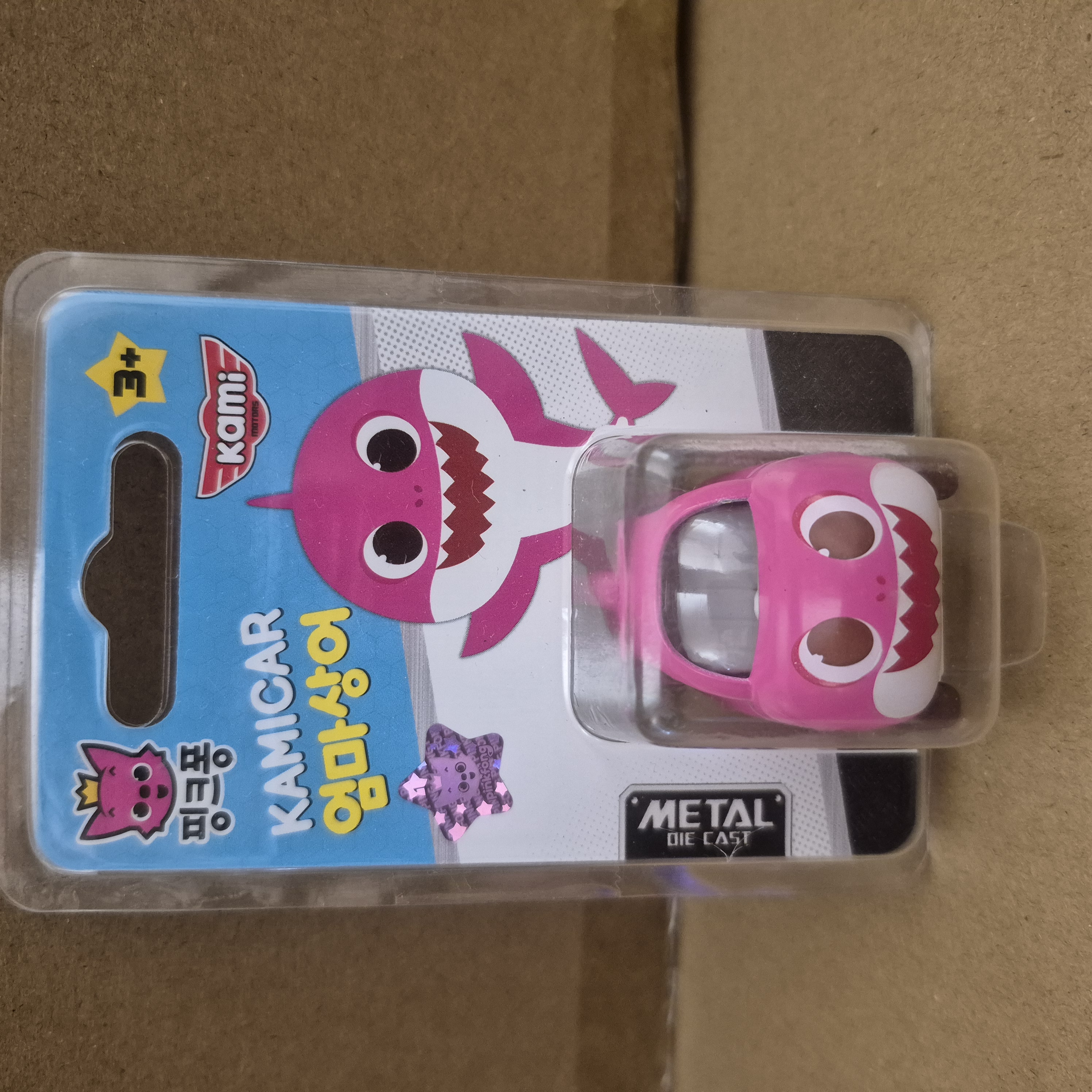 韓國直送 Babyshark x Pinkfong kami迷李車