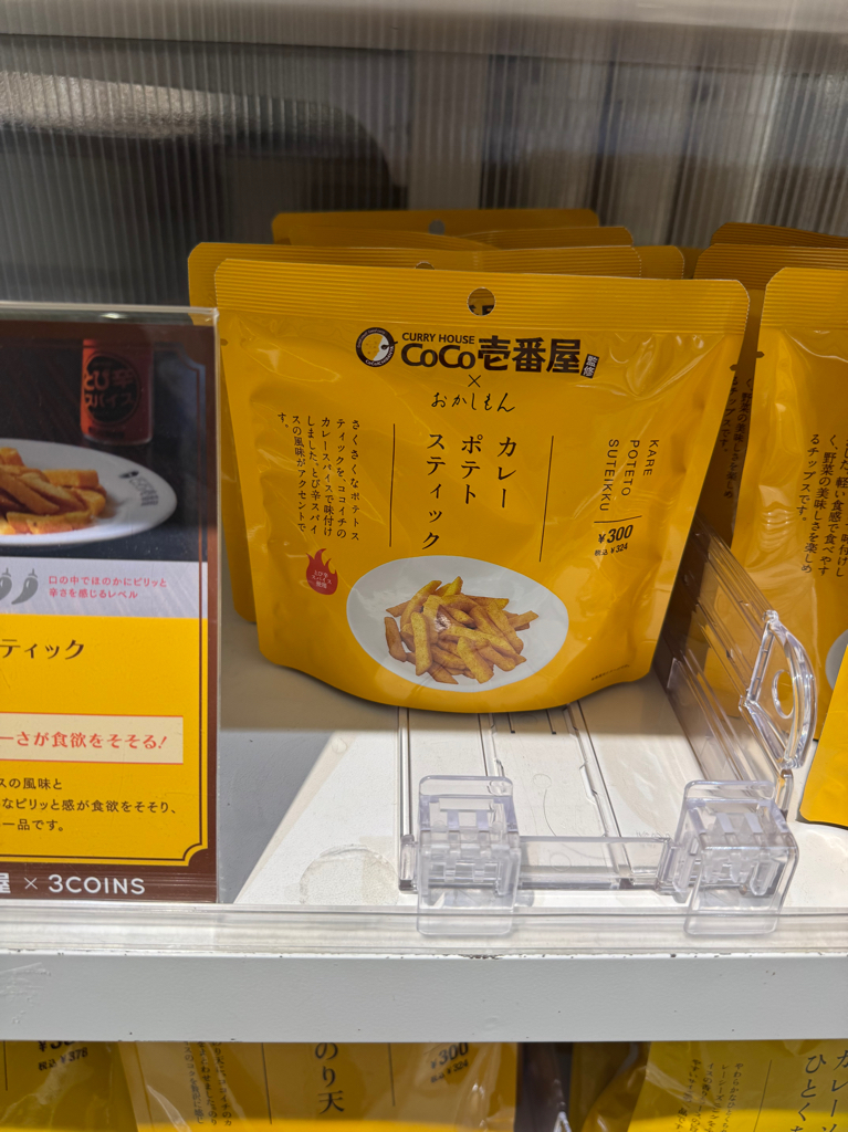 ✨連線商品需補運費✨3COINS x CoCo壹番屋 聯乘零食 食品 醬料系列