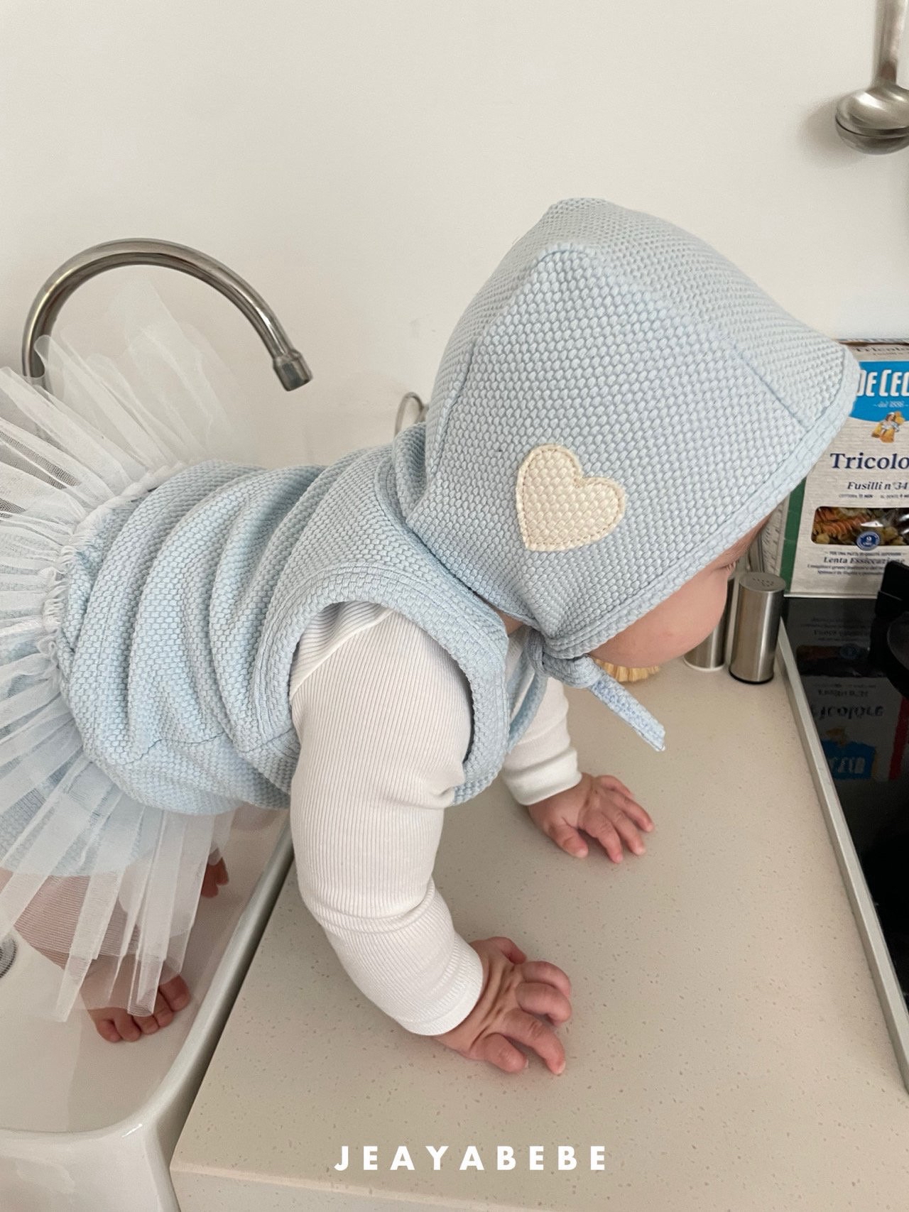 🇰🇷Jeayabebe set (帽+馬甲背心+褲）