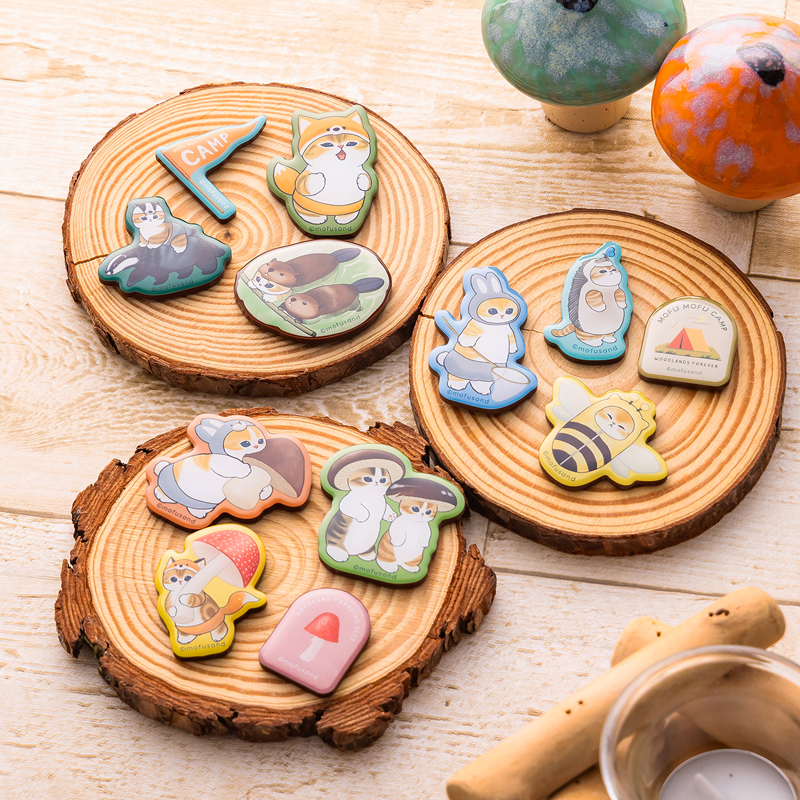 🎀【預訂】Mofusand Woodlands 迷你磁鐵套裝
