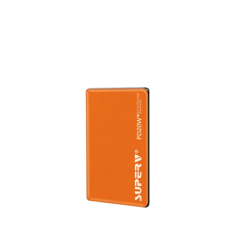 SUPERV #PB05 Power Bank 5000mAh 20W 0.7cm Ultra-Slim Magnetic Charging [5色選擇]