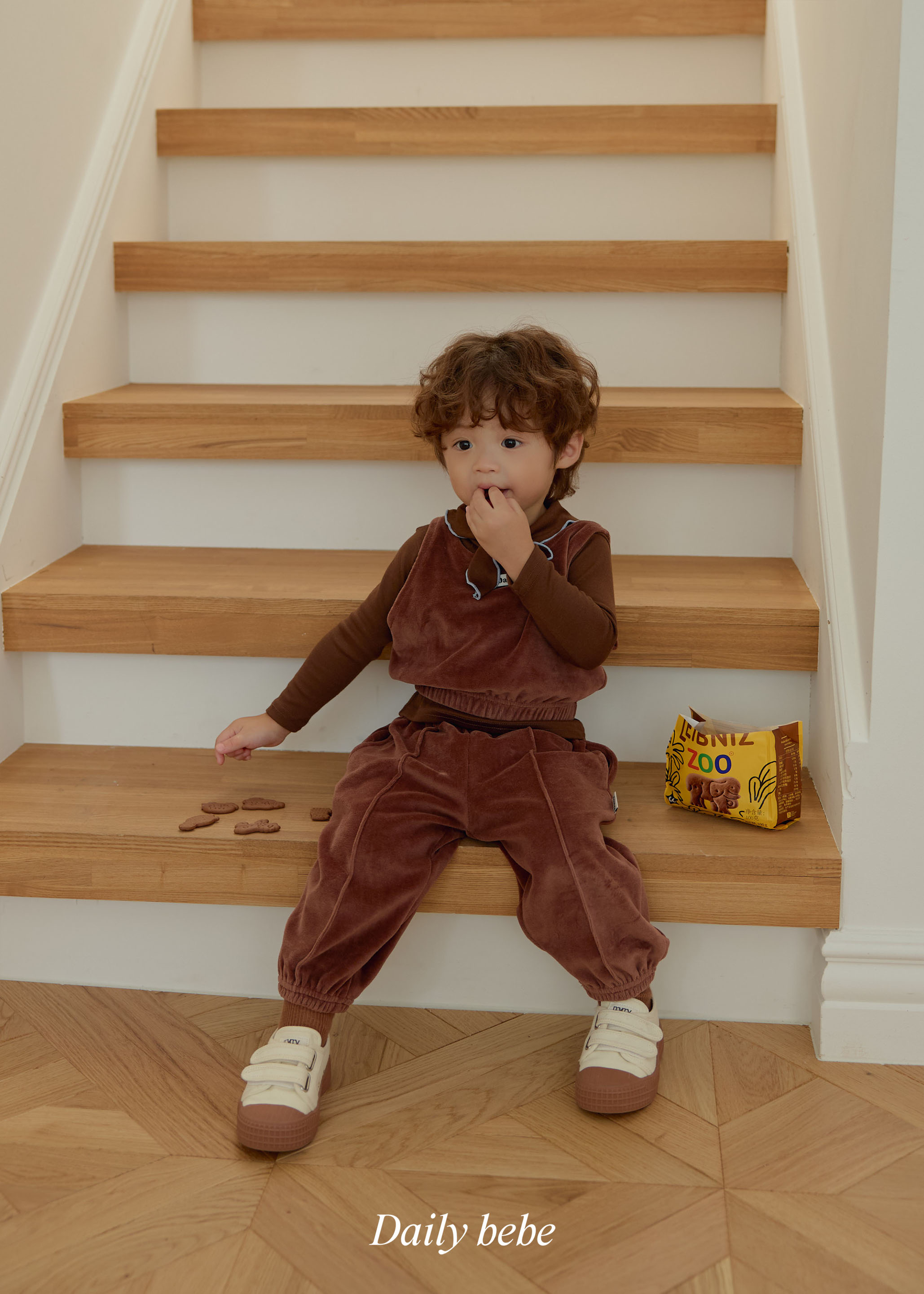 Dailybebe | Velour Matching Set