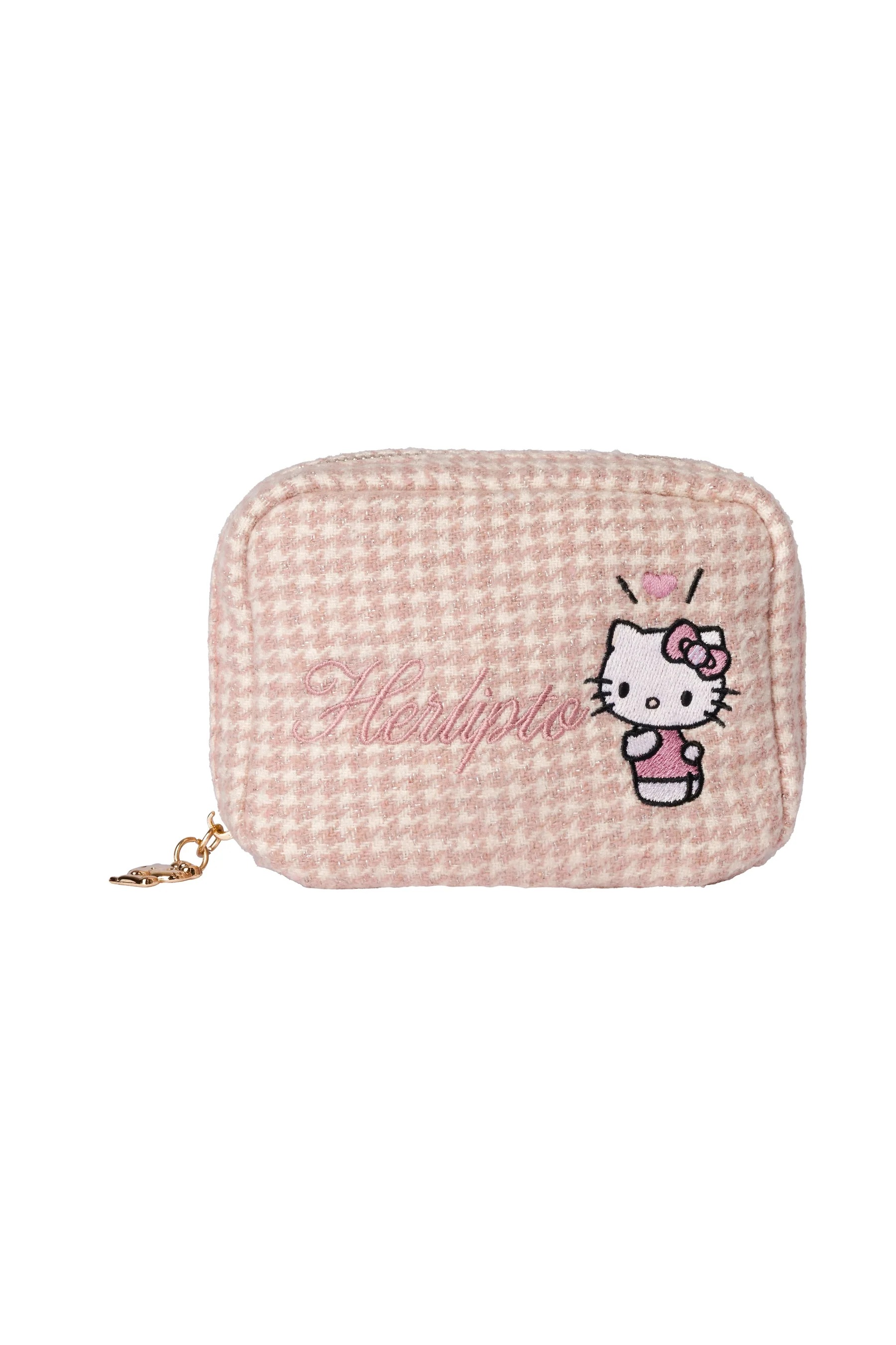🎀【預訂】Her lip to × Kitty Tweed Mini Pouch R