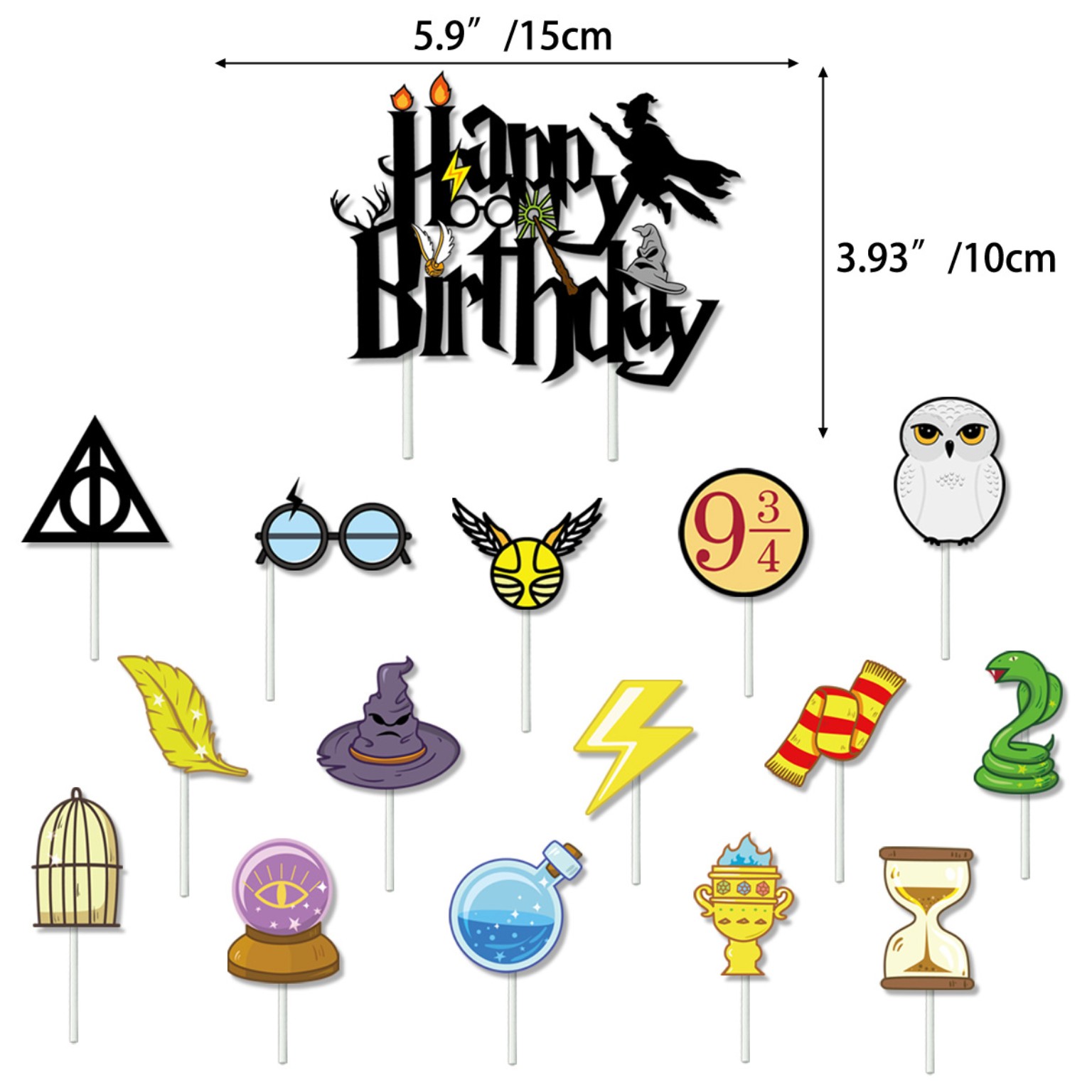 哈利波特妙麗主題生日派對氣球套裝 Harry Potter Hermione Birthday Party Balloons