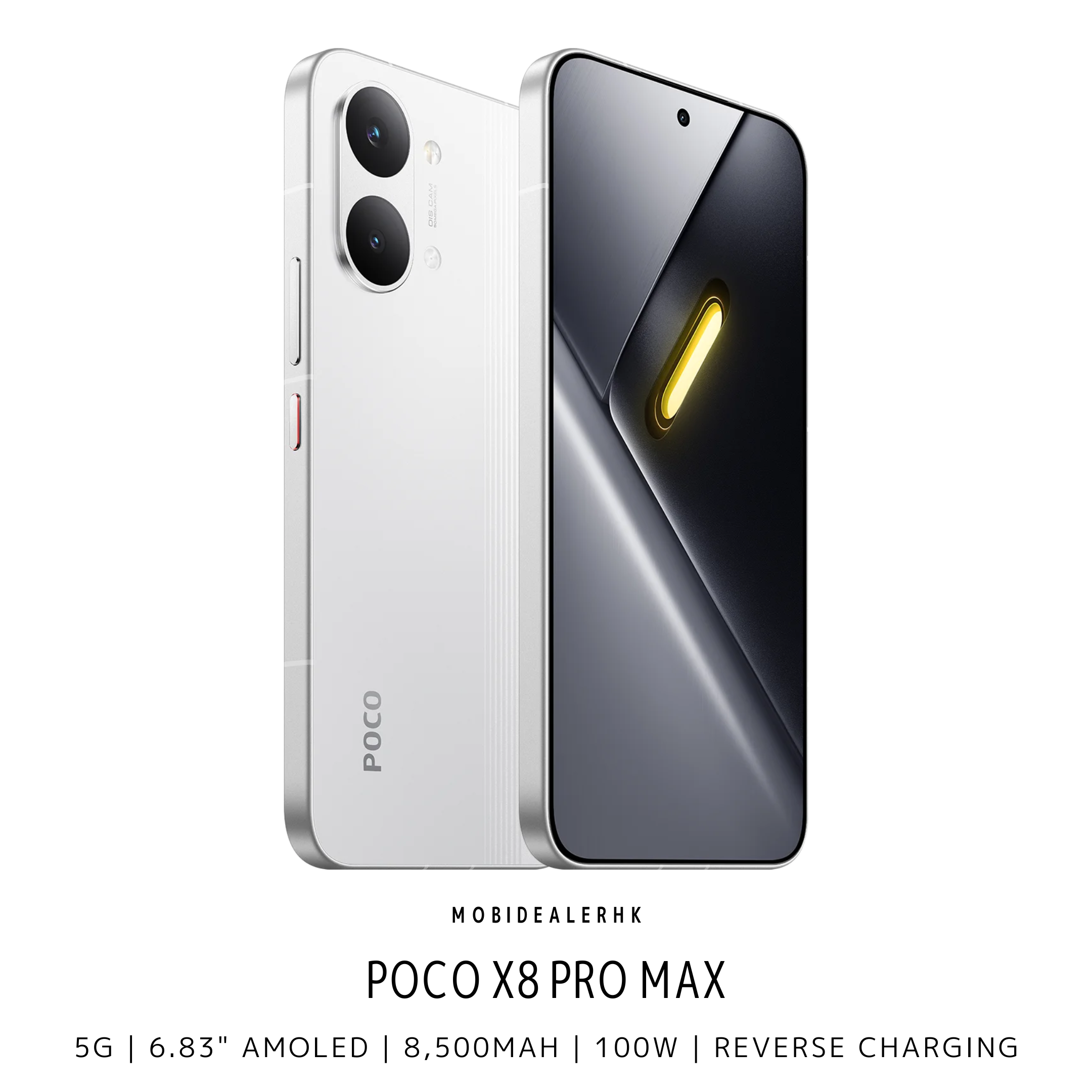 Poco X8 Pro Max | 5G | 智能手機 | Dimensity 9500s | 8500mAh大電量 | 100W快充 | IP68防水