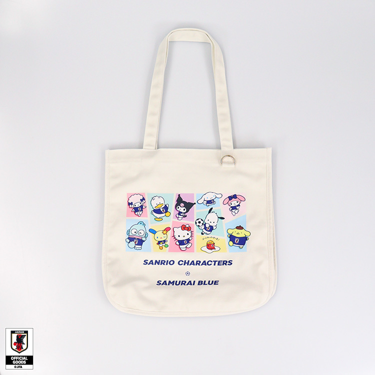 日本預訂📍日本Sanrio x 日本國家足球隊造型系列 - Tote Bag 2026年8月下旬出貨