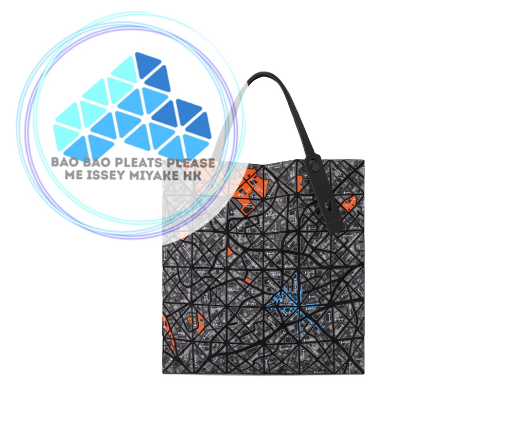 BAO BAO limited edition “MAP”限量版立體地圖圖案6x6 tote bag