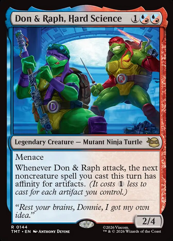 Don & Raph, Hard Science [TMT-144] [EN]