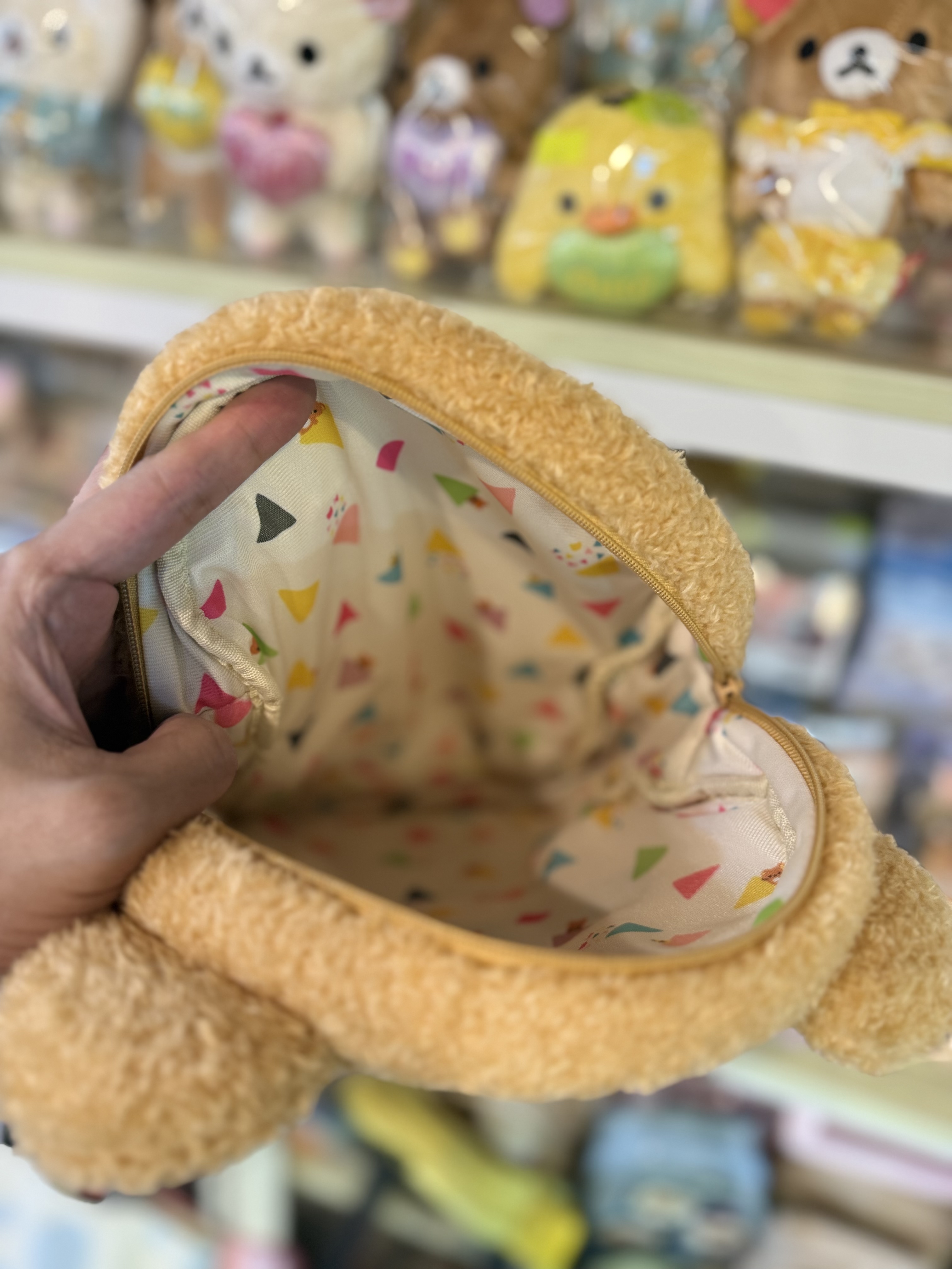 《現貨》全新Rilakkuma毛毛斜孭袋