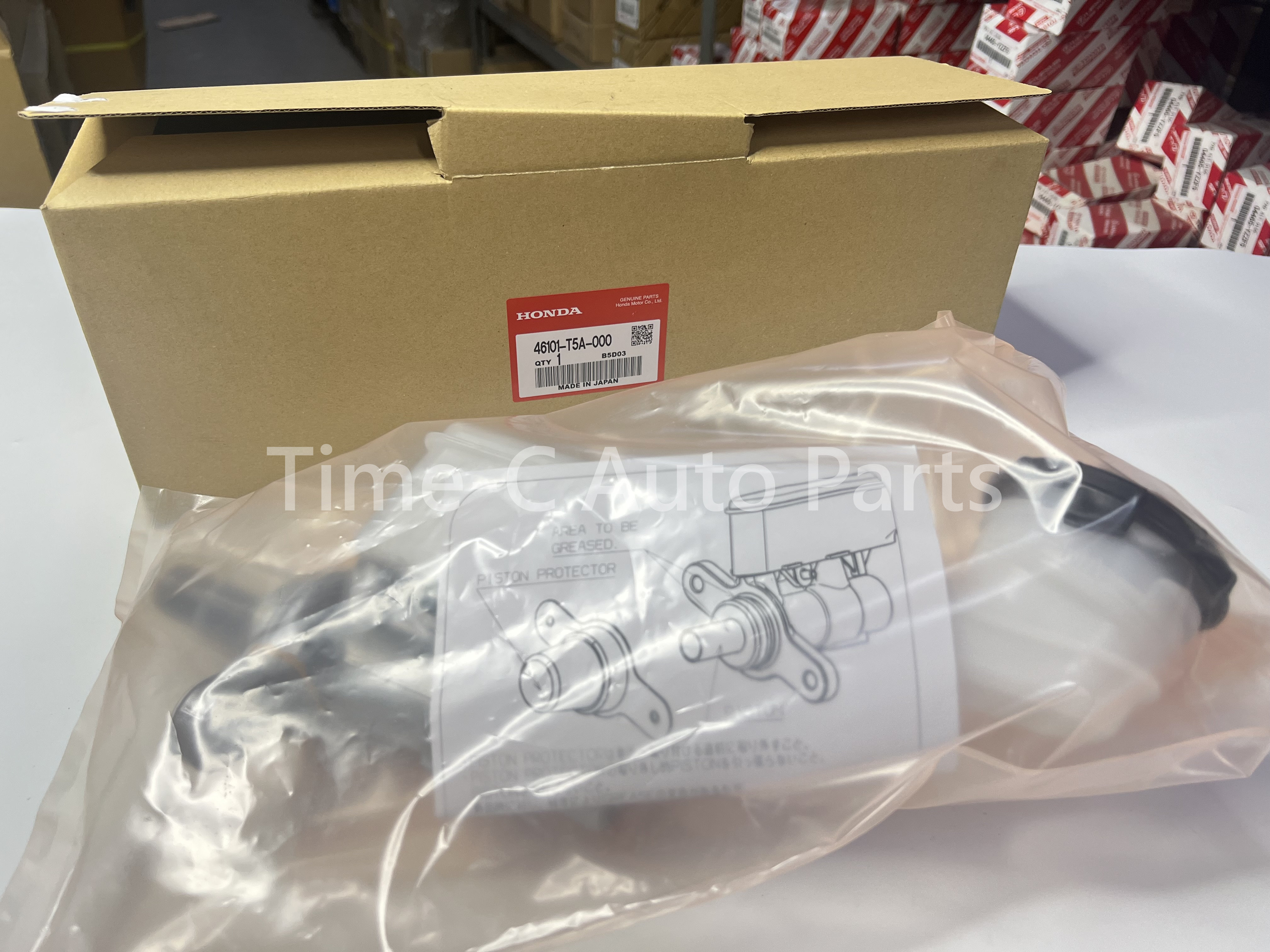 煞車總泵(46101-T5A) 46100-T5A-013 - Honda Fit Jazz GK