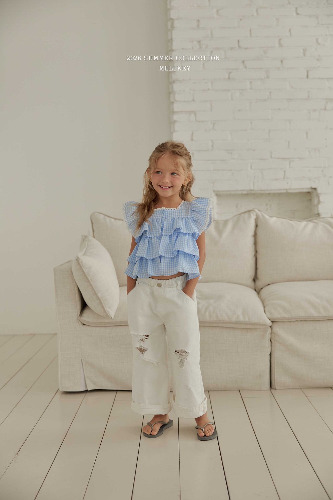 Melkey | Blouse (Blue M95-105)