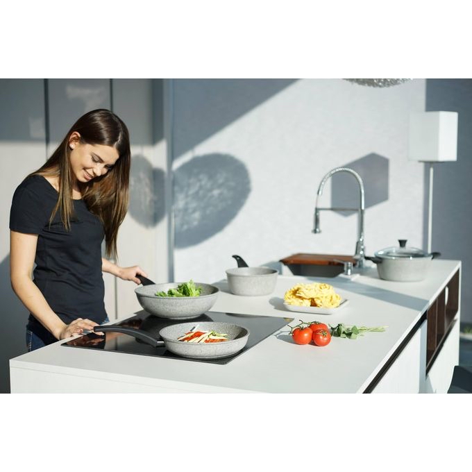 Flonal Dura Induction 平底炒鑊 32cm（送玻璃蓋）