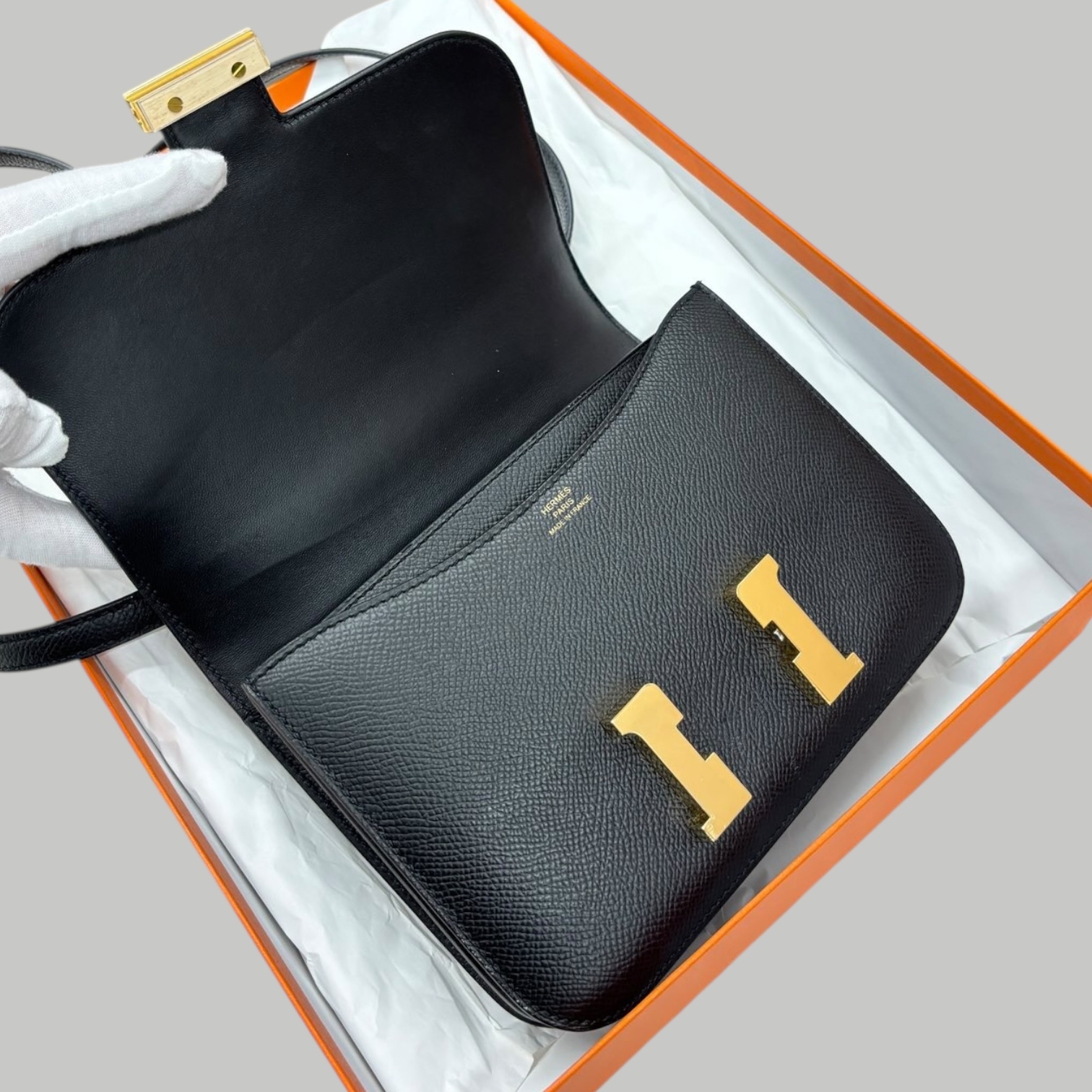 Hermes constance mini黑金