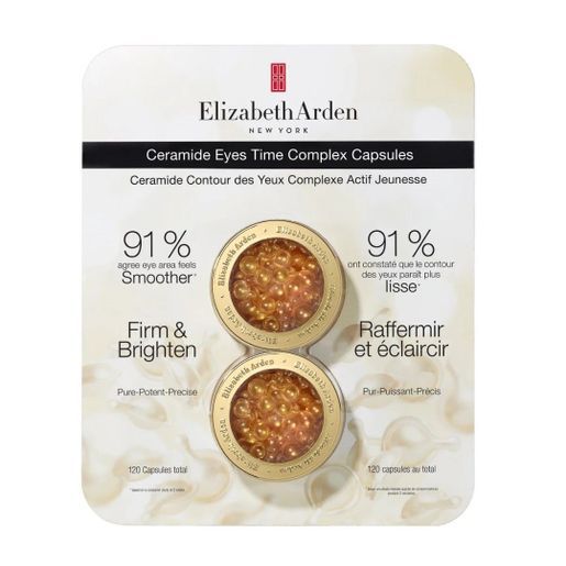 加拿大直送- Elizabeth Arden 黃金導入逆齡眼部精華膠囊-60粒裝 x 2盒