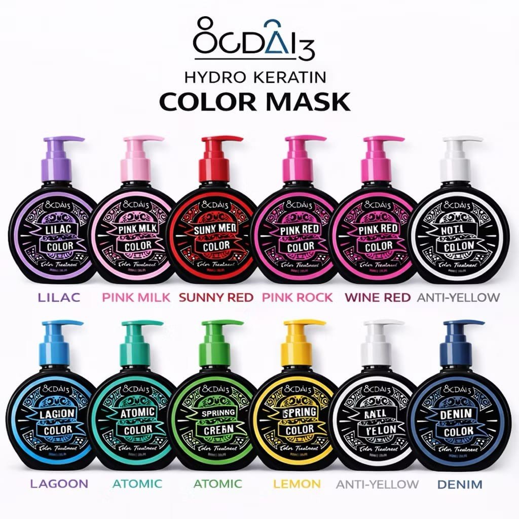 預訂【泰國直送🇹🇭 OCDAI3 Hair Dye Color Treatment夢幻染護髮劑150ml】