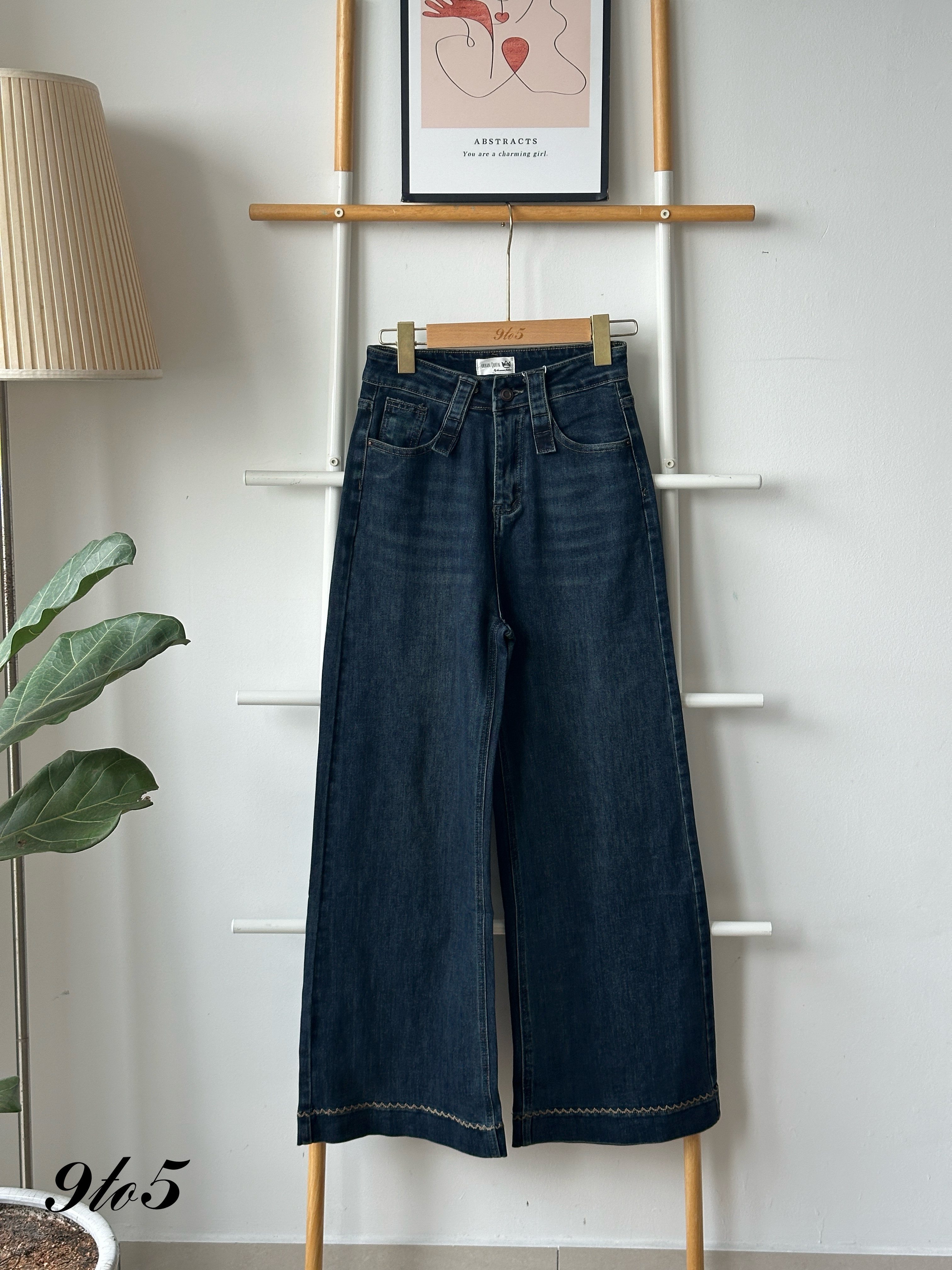S1827 Denim Long Pants 