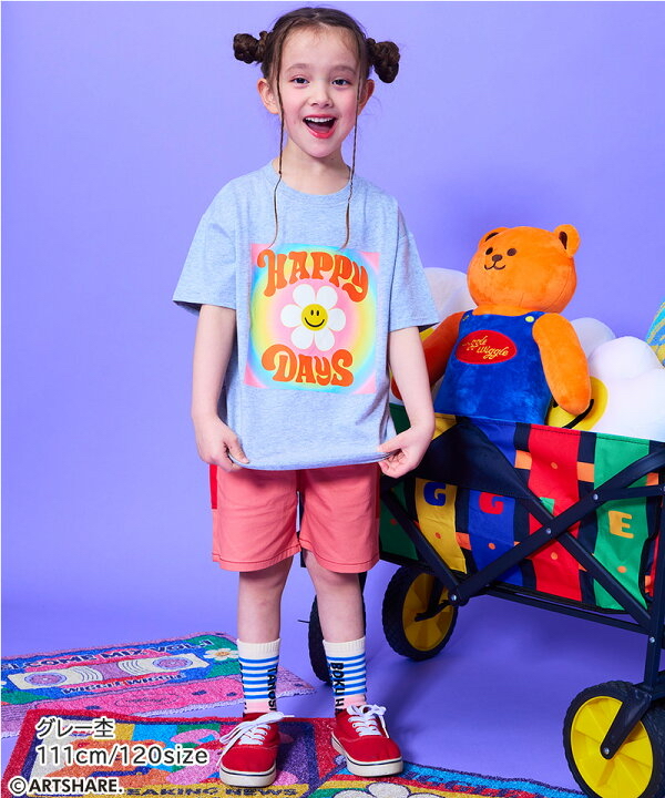 🇯🇵預訂 日本直送🇯🇵Markey’s x Wiggle Wiggle八色趣味印花短袖T恤