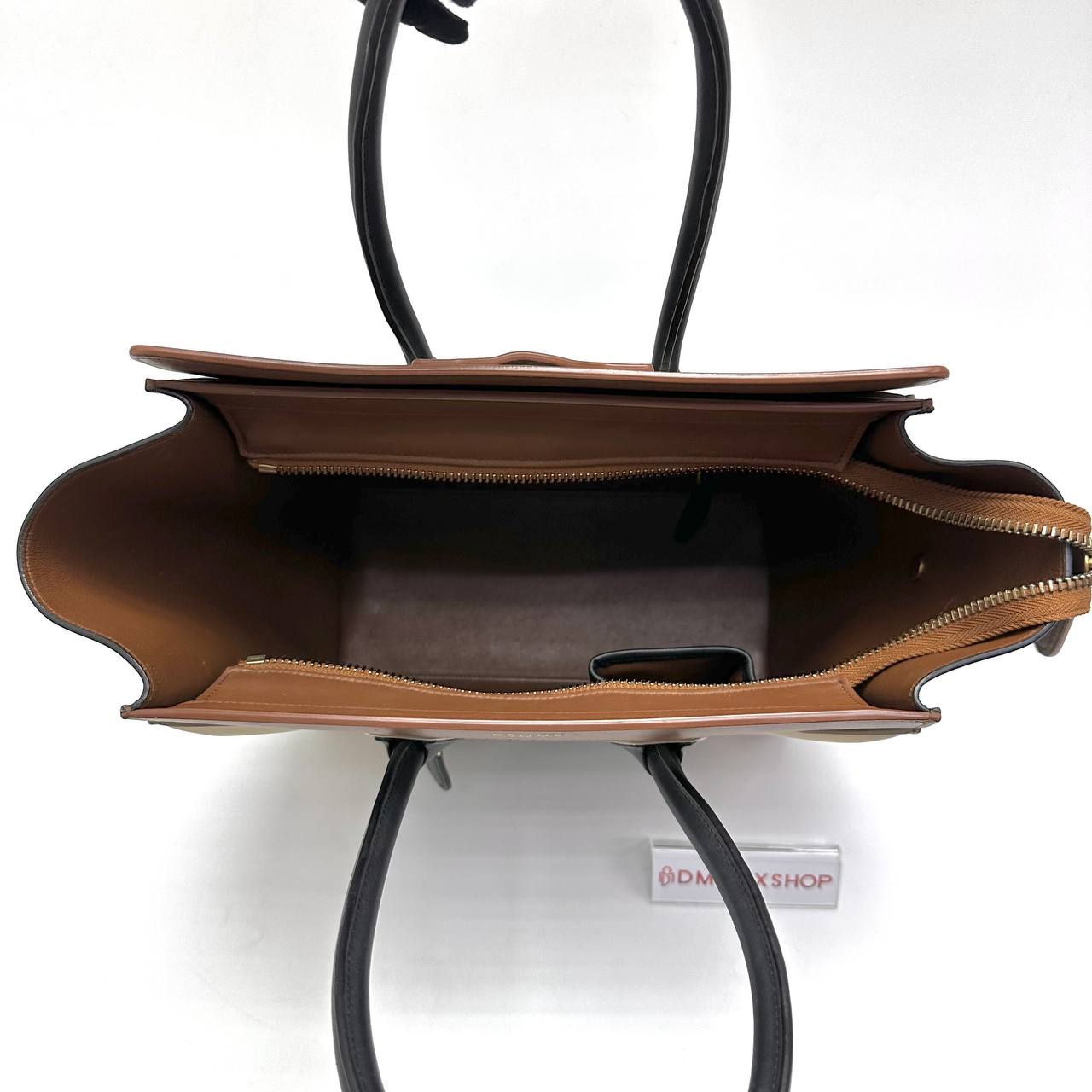 Celine Tricolor Luggage Tote GHW