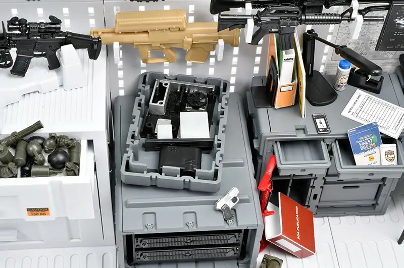 1/12 Little Armory [LD055] Field Desk A3