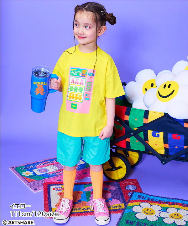 🇯🇵預訂 日本直送🇯🇵Markey’s x Wiggle Wiggle八色趣味印花短袖T恤
