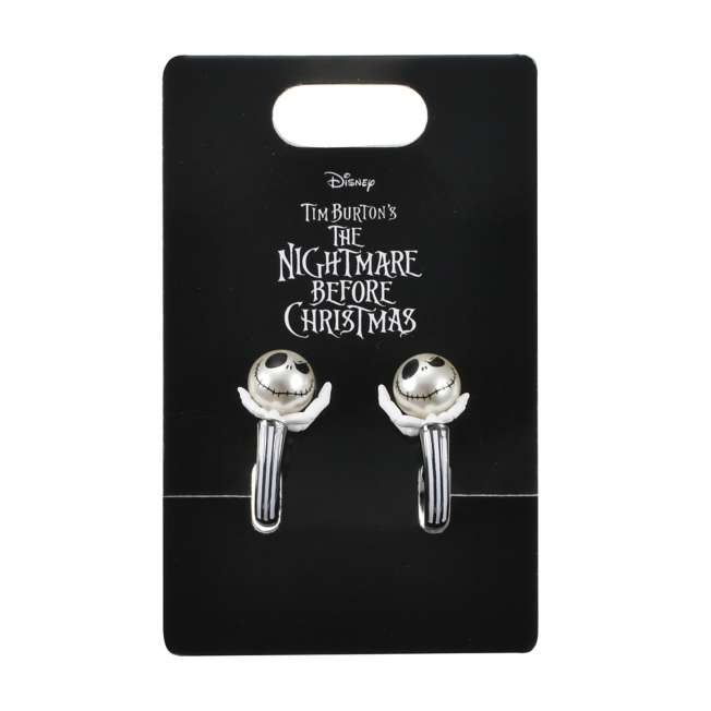 🌸 【預訂】Jack 夾款耳環 - Fashion Collection - 2026 TIM BURTON'S THE NIGHTMARE BEFORE CHRISTMAS