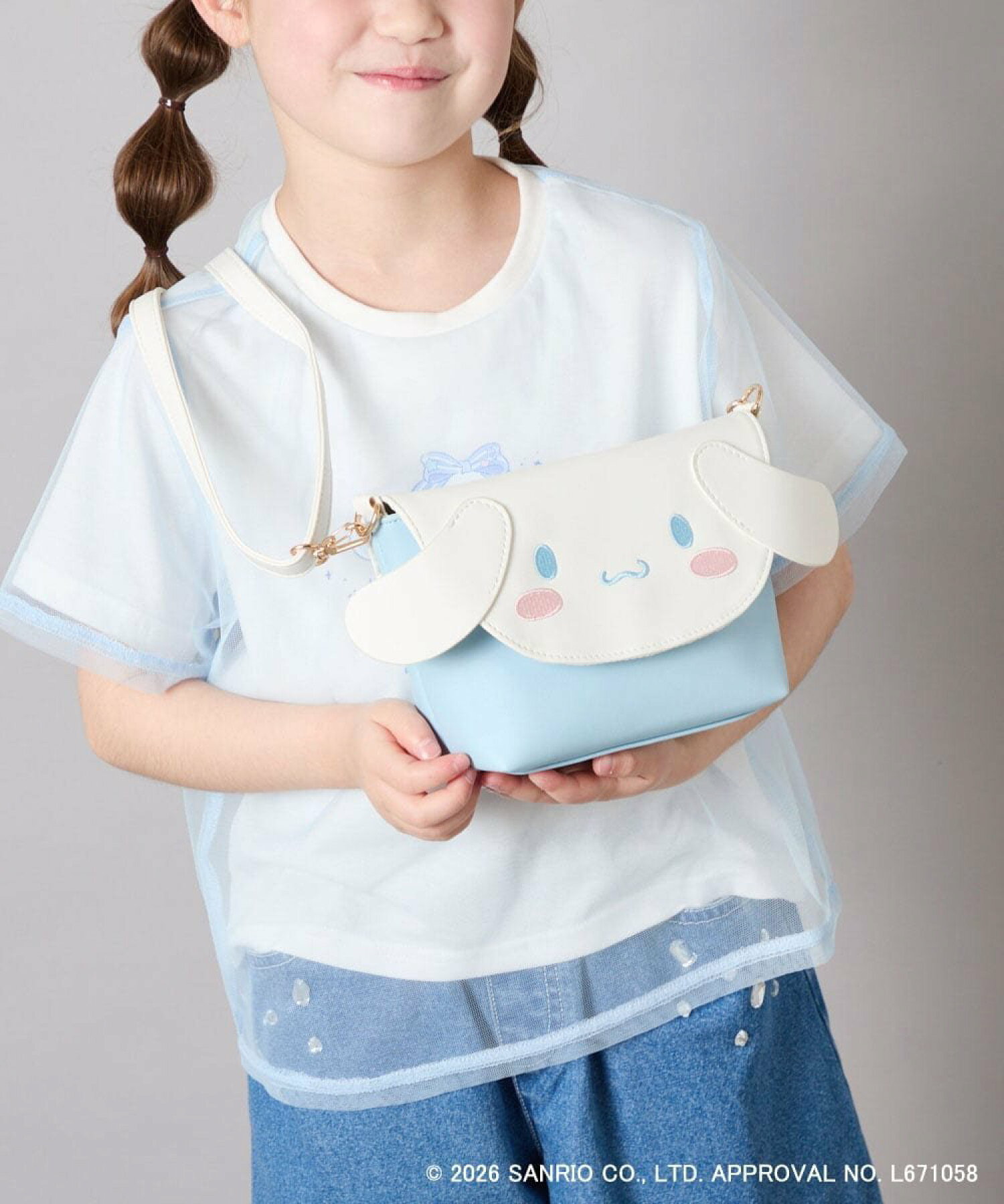 🆕【⭐訂購⭐】🇯🇵 日本直送 🌀#Sanrio 立體大頭造型 單肩包［2款選］🌀 [ELGD-0123][260824]