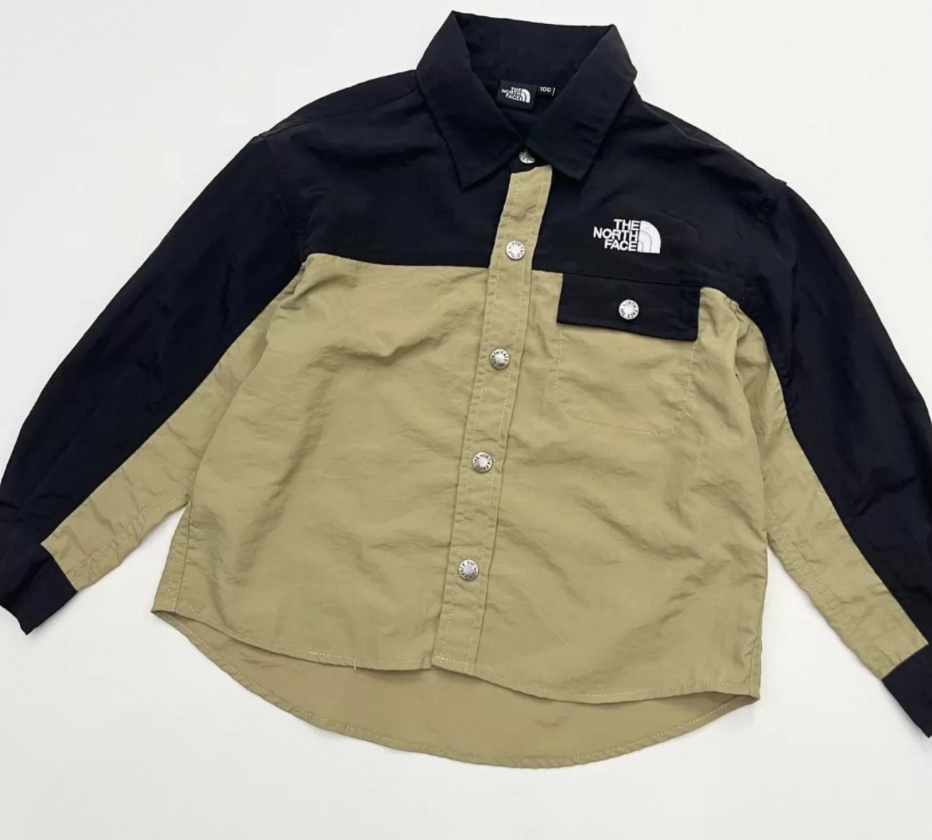 B0012 TNF拼色速乾防風襯衫