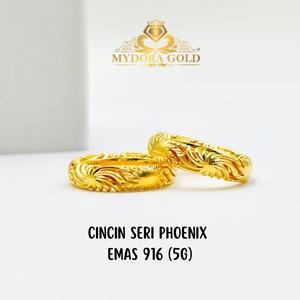 MYDORA Cincin Seri Phoenix (5G) l EMAS 916/22K