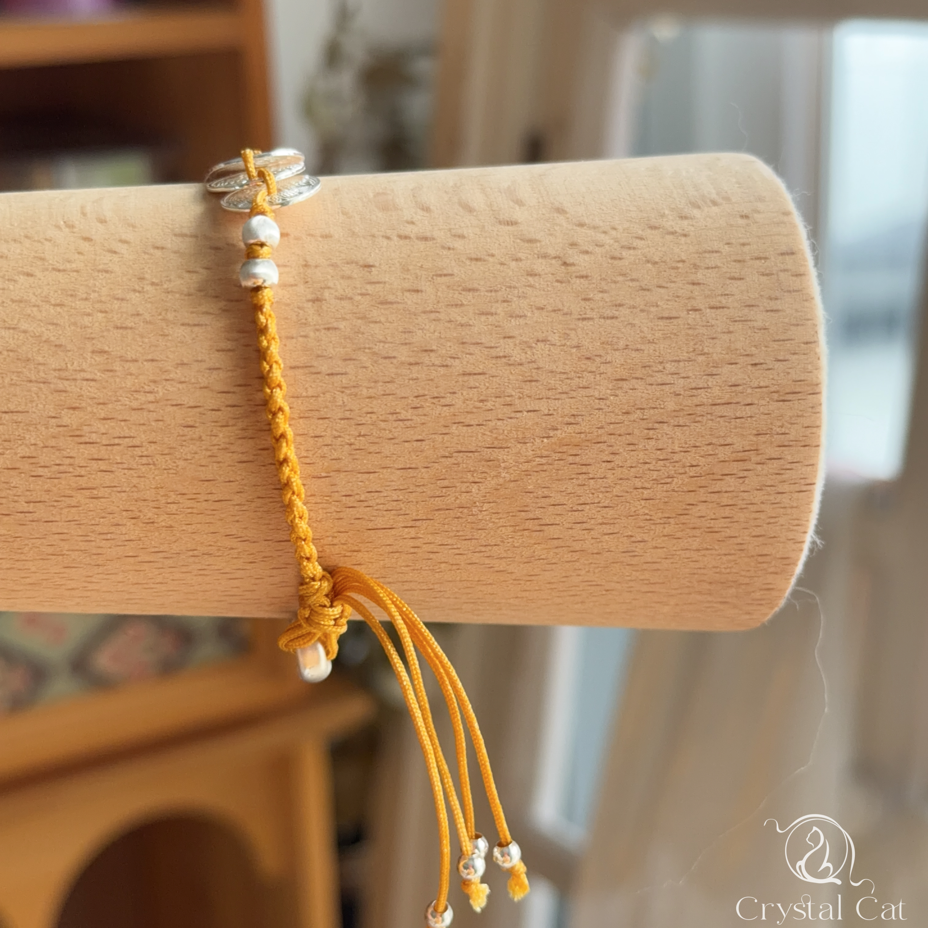  純銀五帝錢手鈪