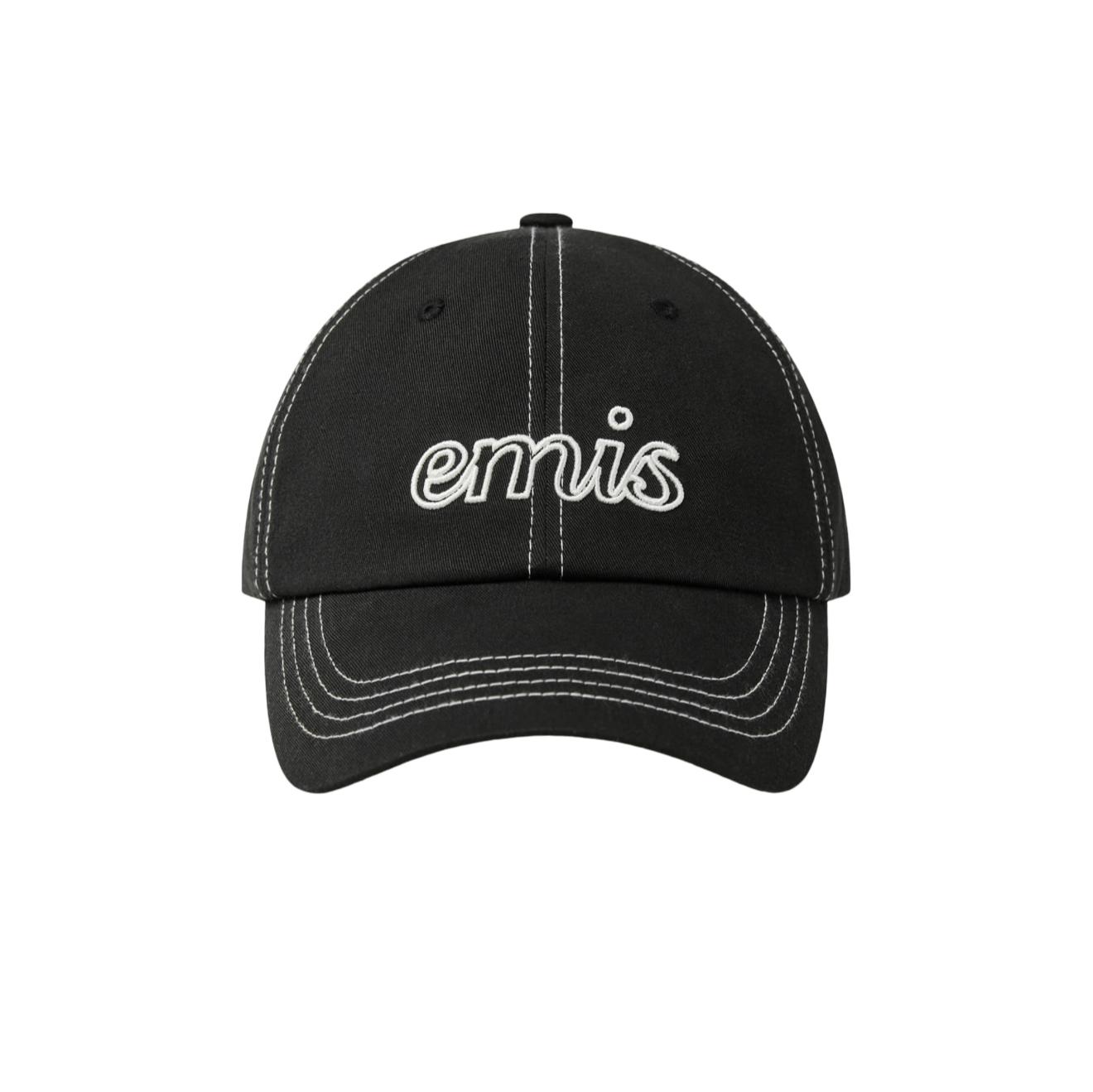 EMIS Lettering Logo White Stitch Ball Cap