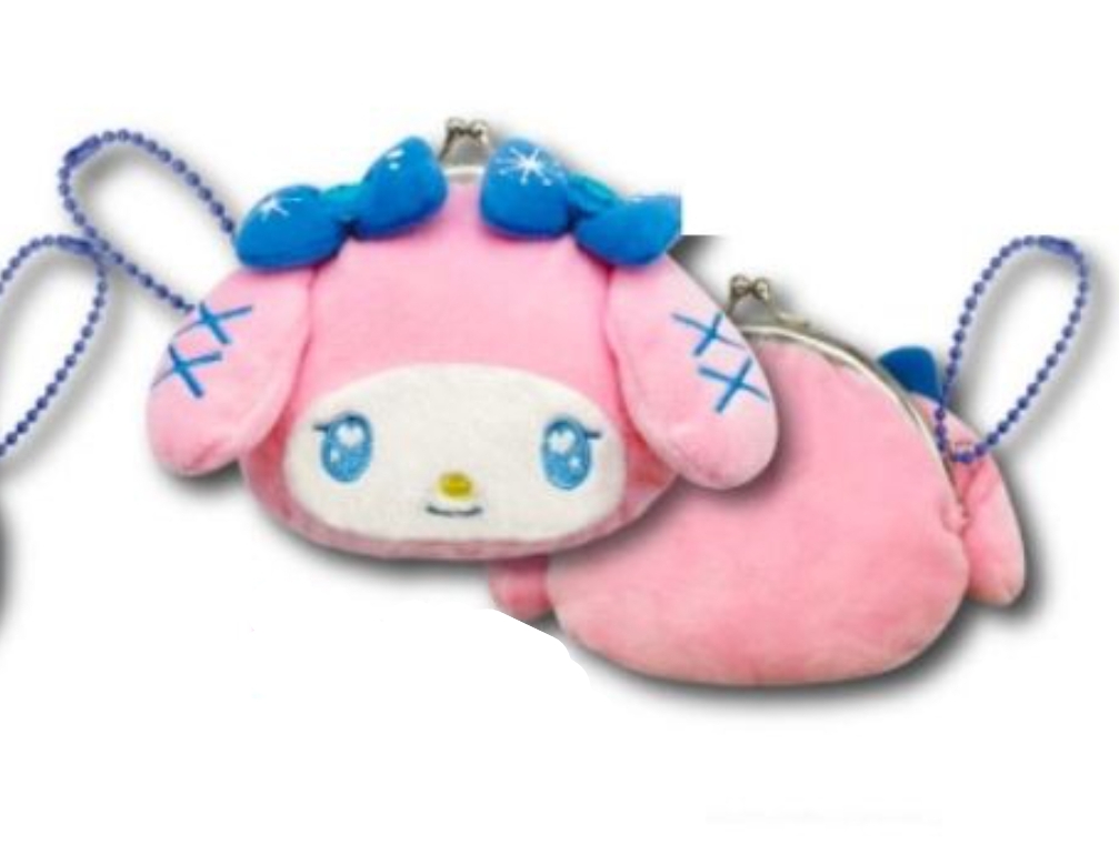 Sanrio 藍色冬季戀曲系列 大頭口金包 My Melody 63204203