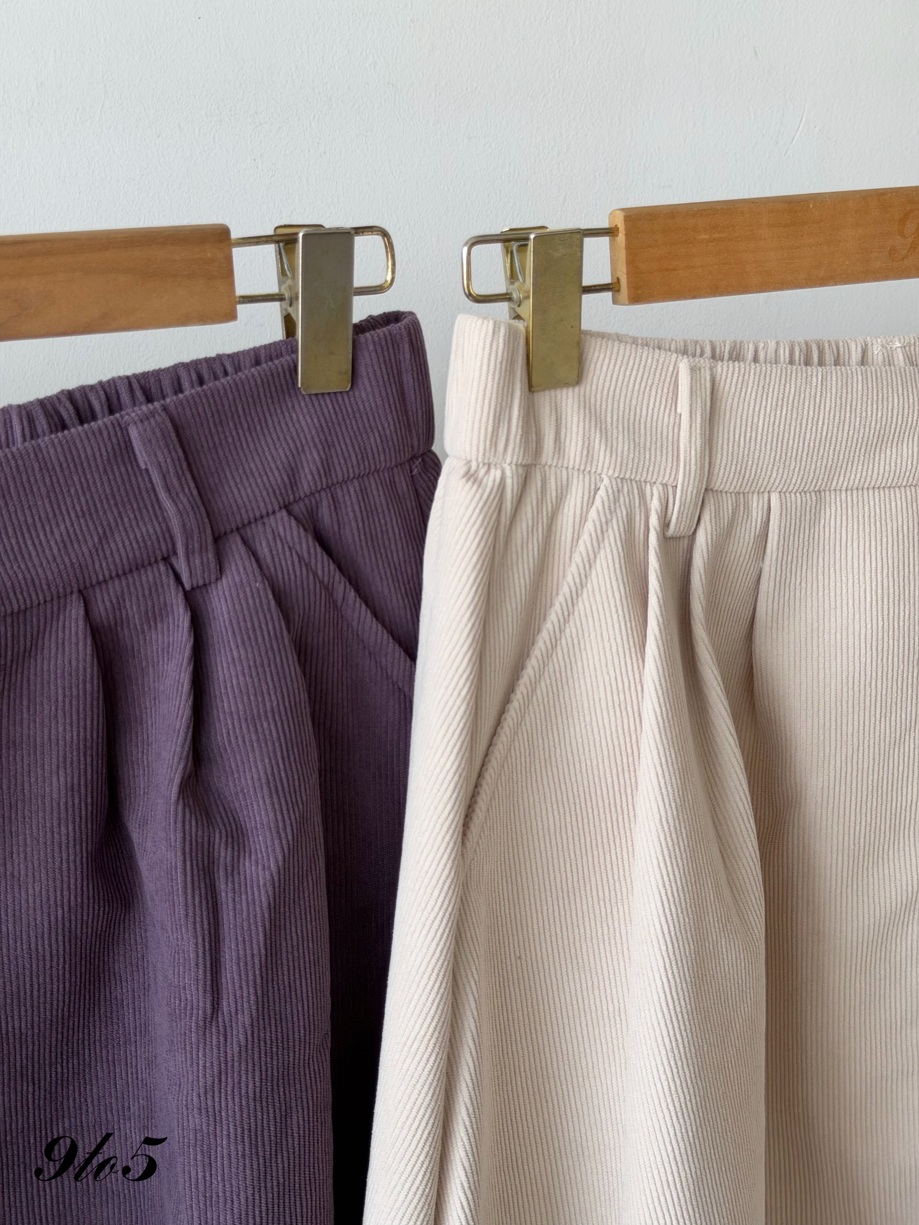 S2021 A Line Corduroy Midi Skirt - 4 Colors 