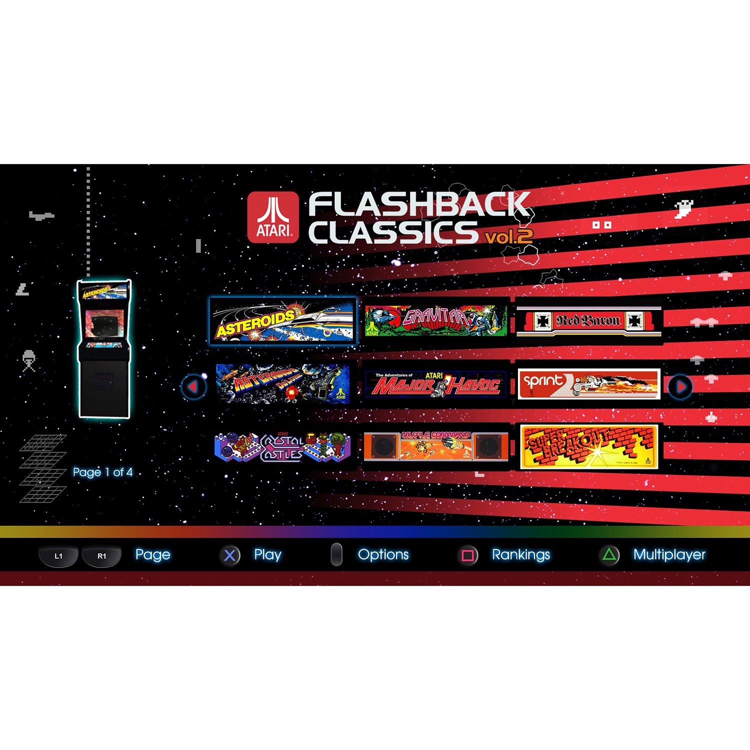 【特價清貨】PS4 Atari Flashback Classic Collection Volume 2 Atari 重溫經典合集 2 PS4-0964