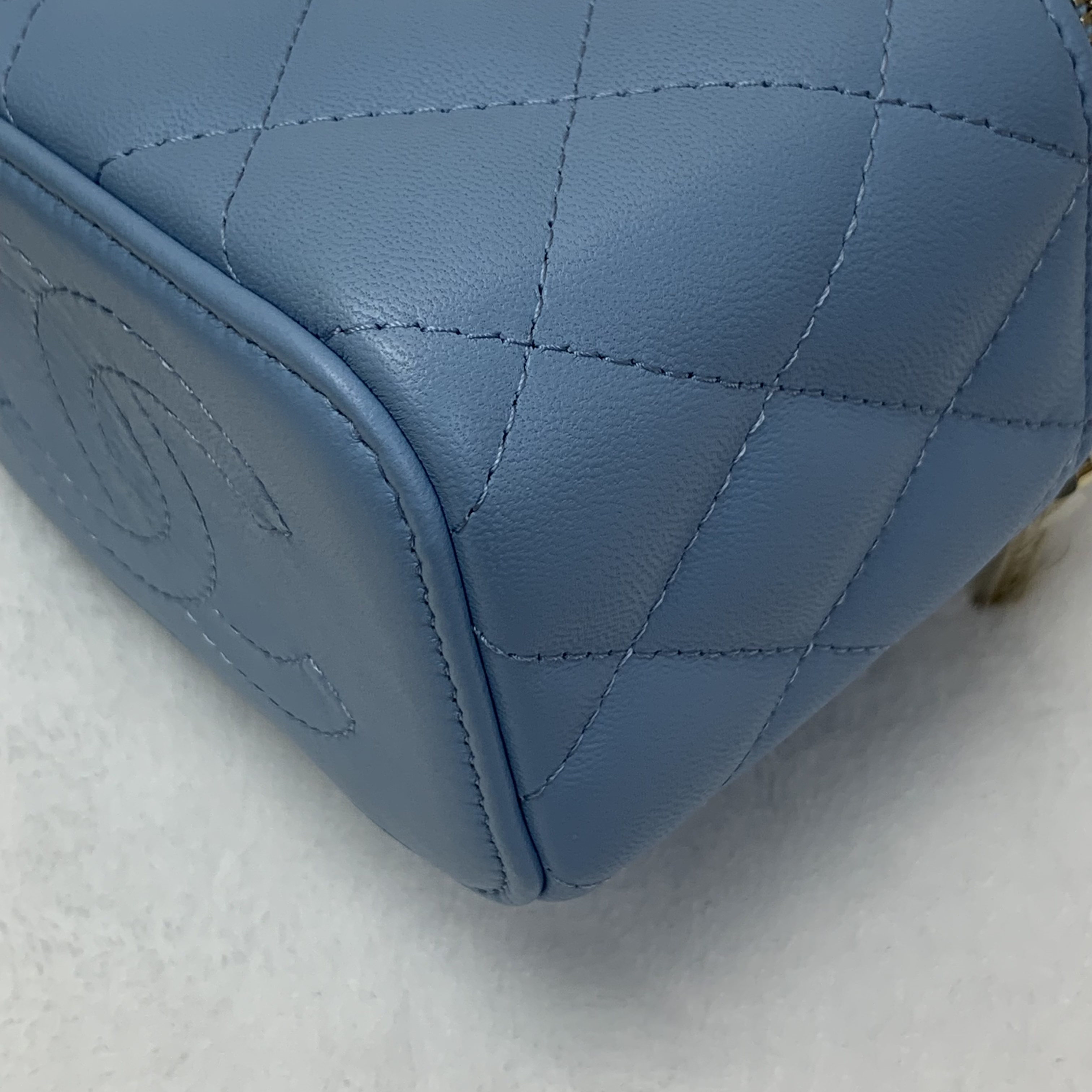 CHANEL COCO鏈縧小盒子 化妝包有鏡膜