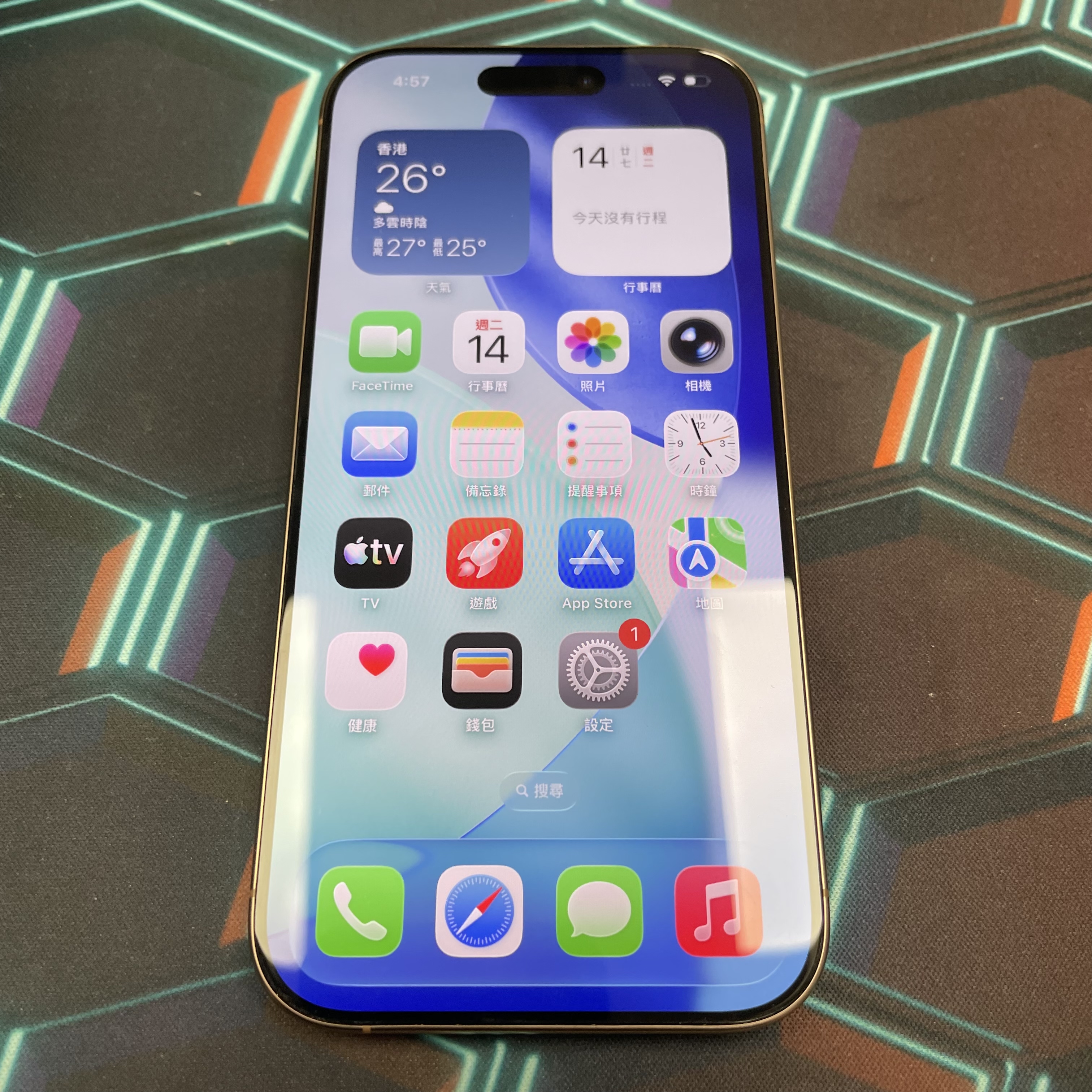 *6328 16 Pro 完美機 256GB 電92 沙色 gold