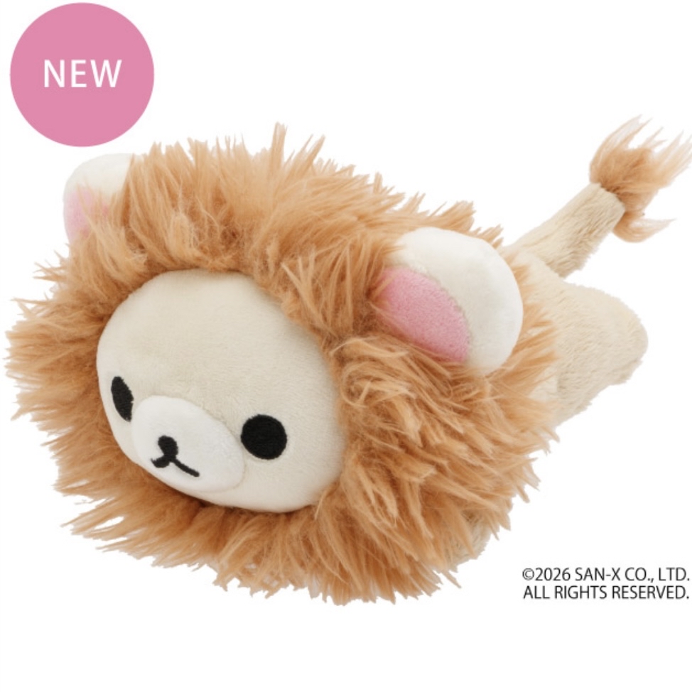 鬆弛熊 白熊 獅子公仔｜預訂