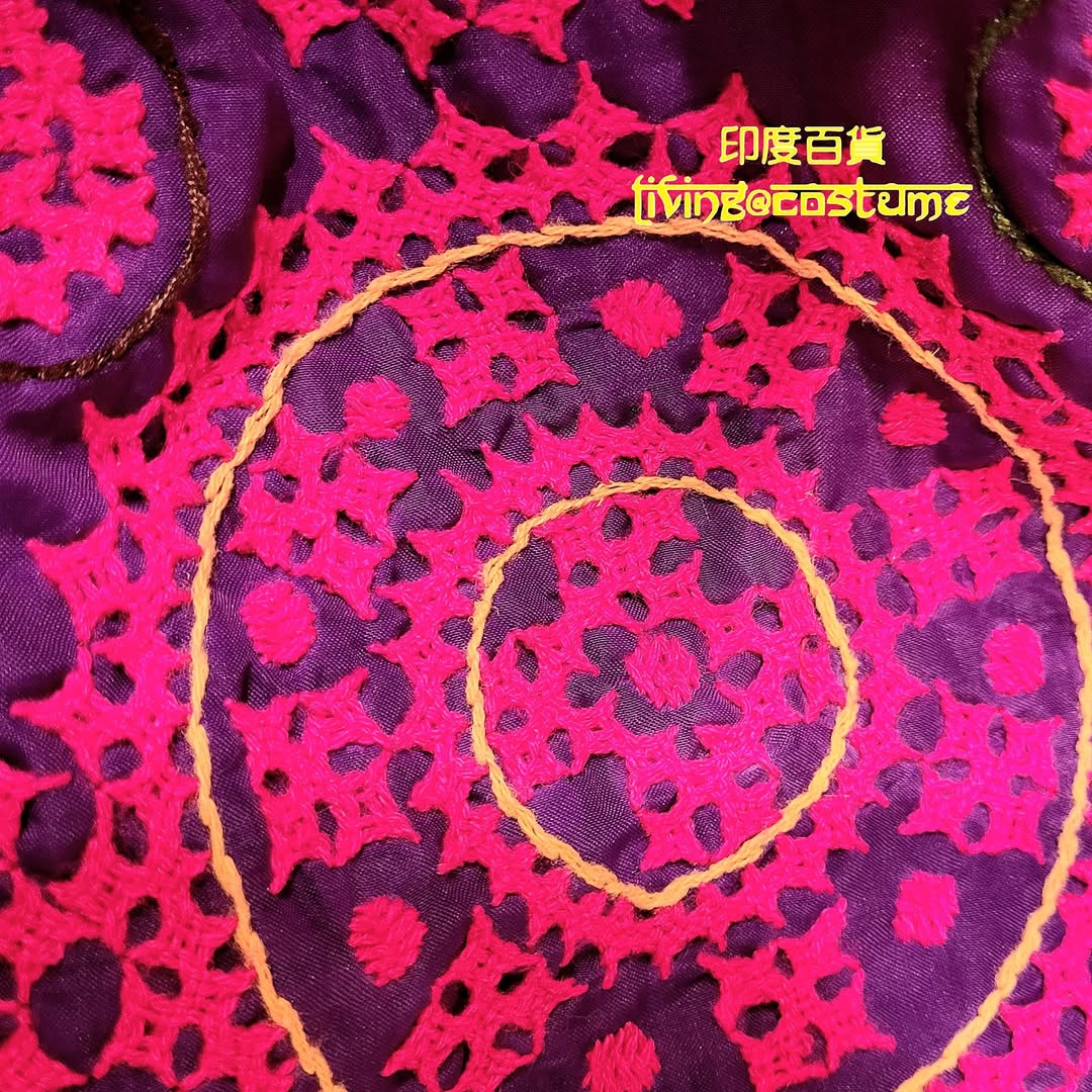 印度刺繡古布半截裙