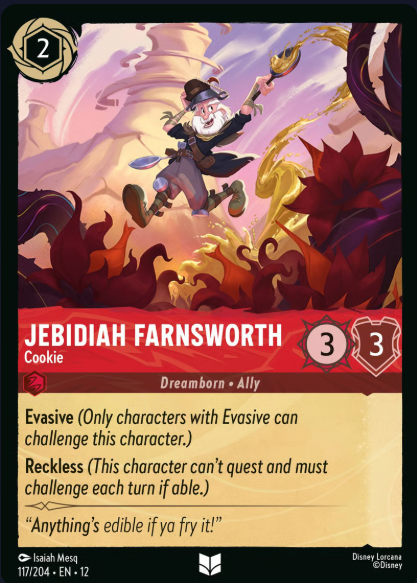117/204 Jebidiah Farnsworth – Cookie UC