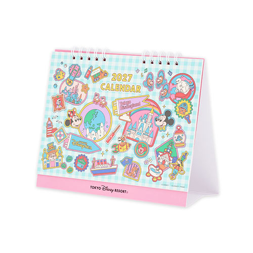 【預訂】TDR Park Icons 座枱曆 2027