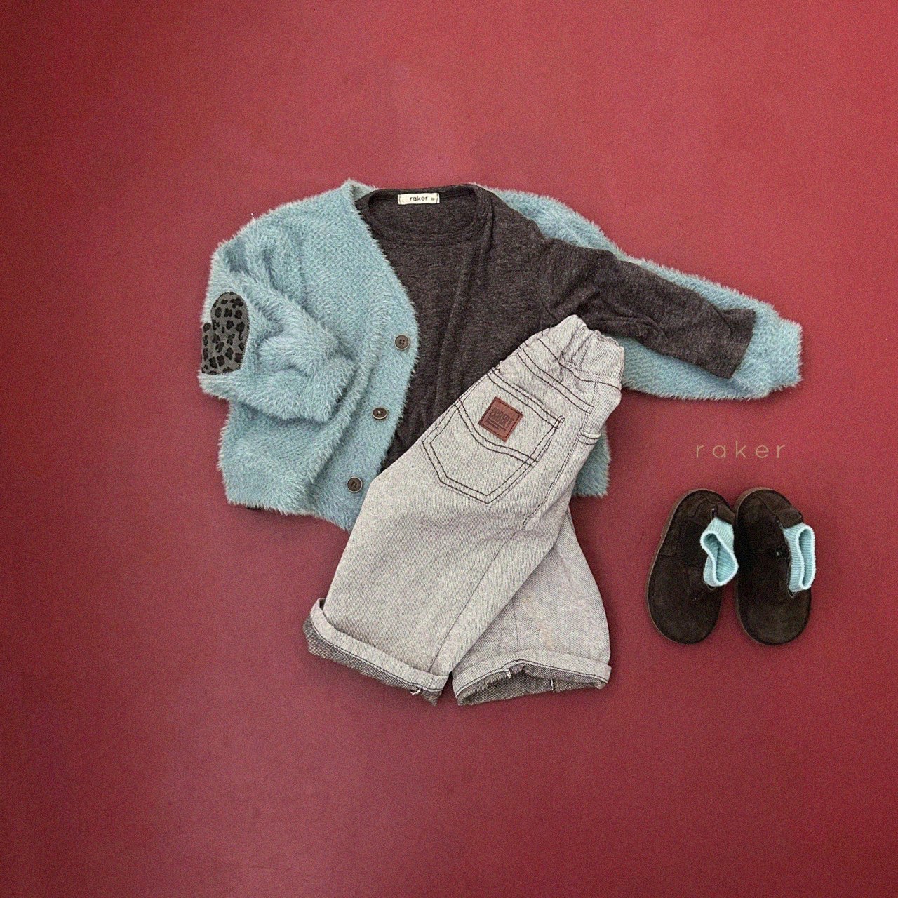 Raker | Leopard Heart Cardigan