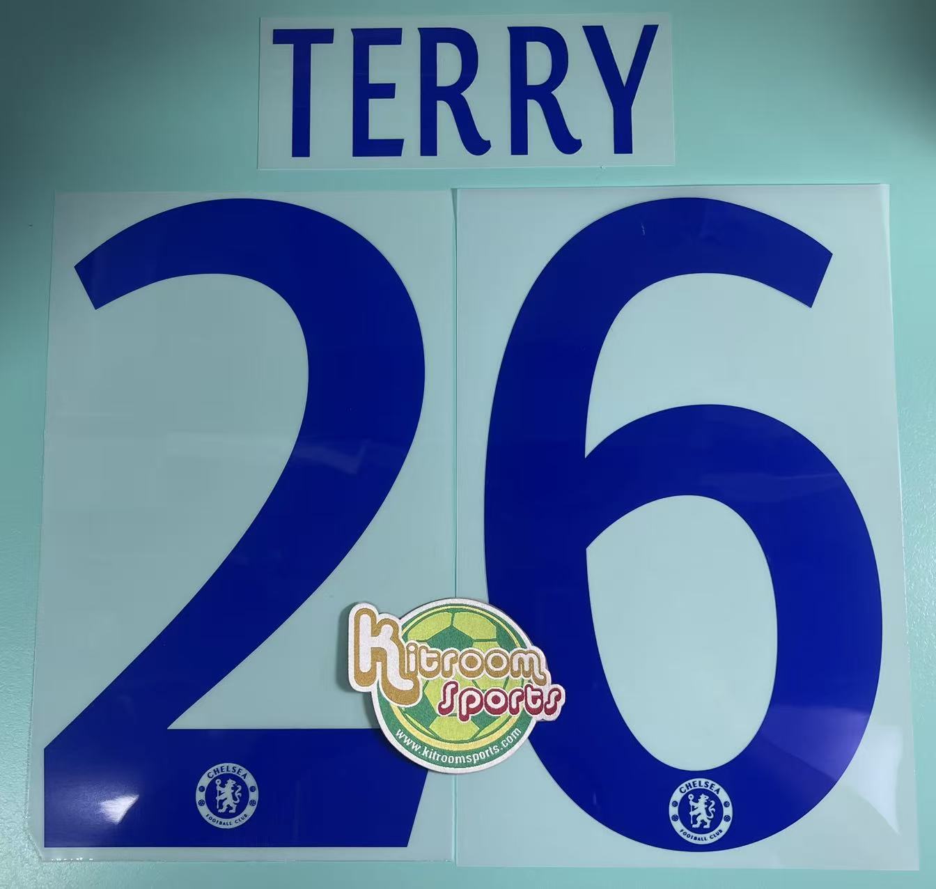 2013-15 Chelsea Away UCL Nameset #26 TERRY