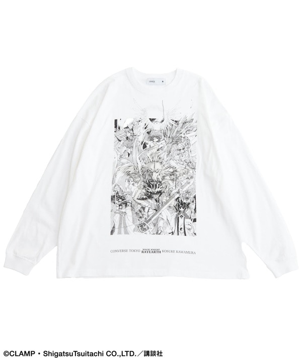 《Pre-Order》Graphic Longsleeve Tee｜Clamp X Converse 第二彈 (26C15-P）