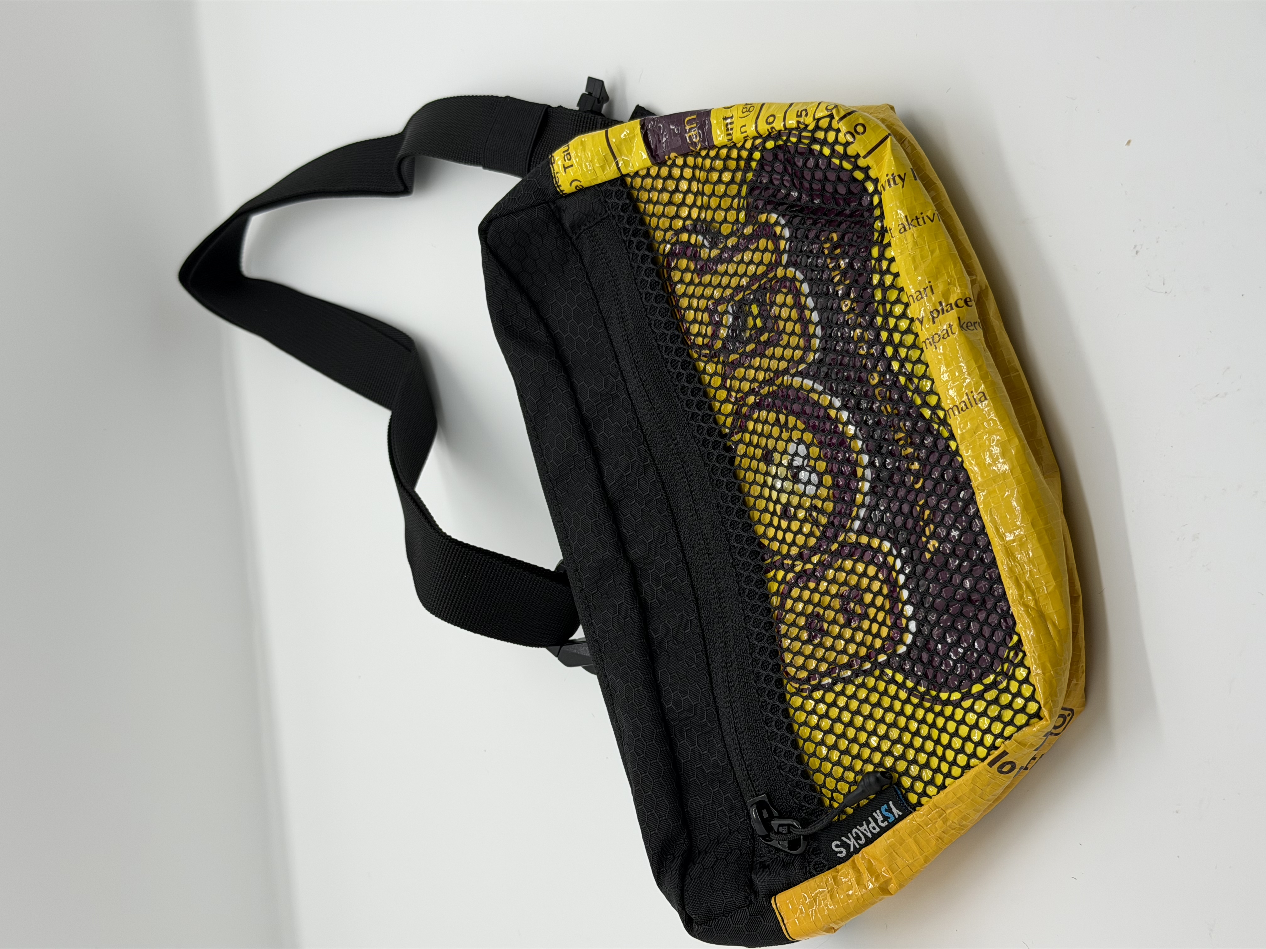印尼品牌YSR Fanny bag 腰包 斜包 - Yellow 黃色