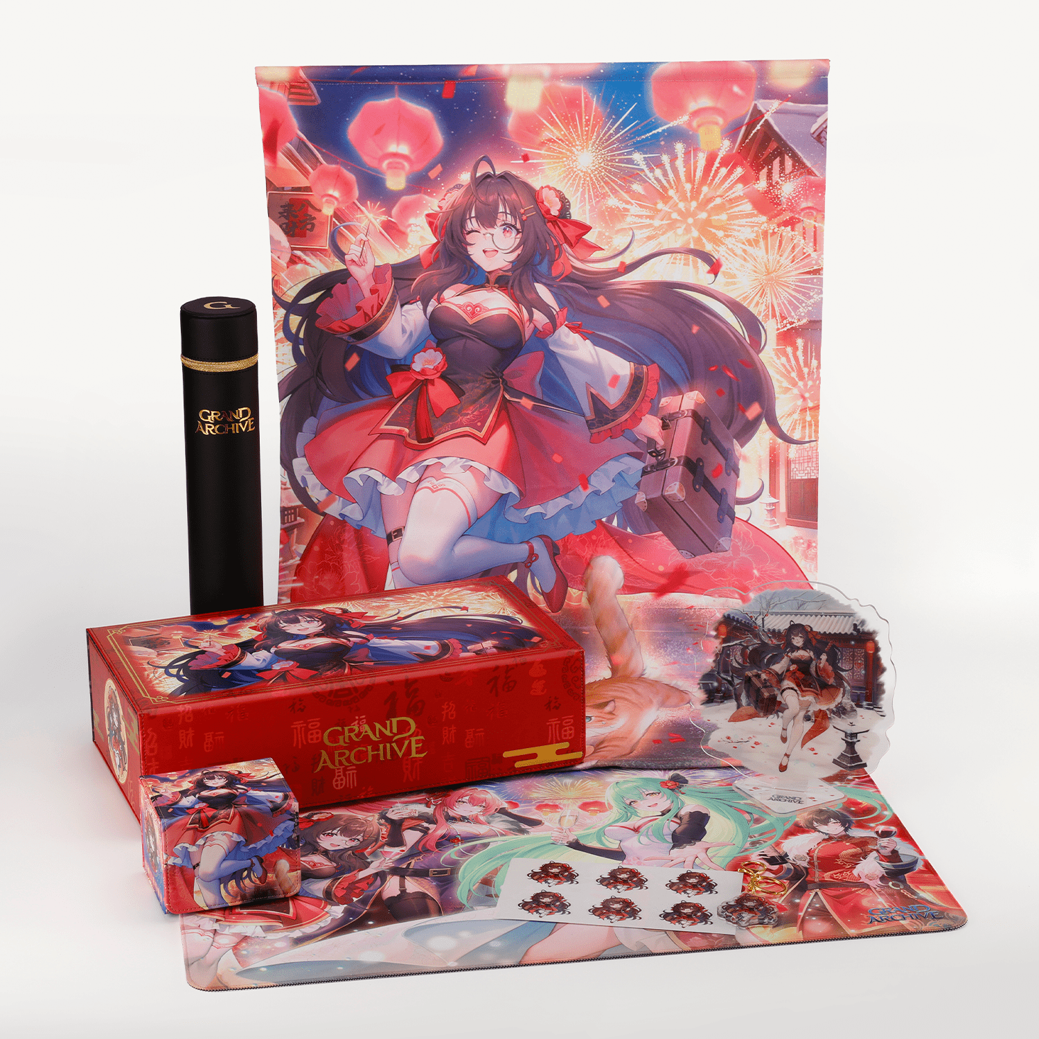 已開封檢查，不含特典卡 - Arisanna Lunar Blessings Merchandise Set