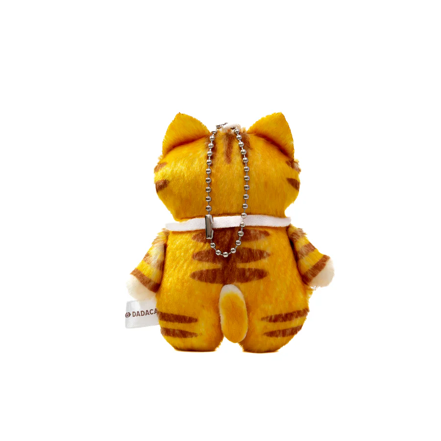 Cacaocat 毛公仔掛飾 - 橙色虎斑貓 「橙寶貓」