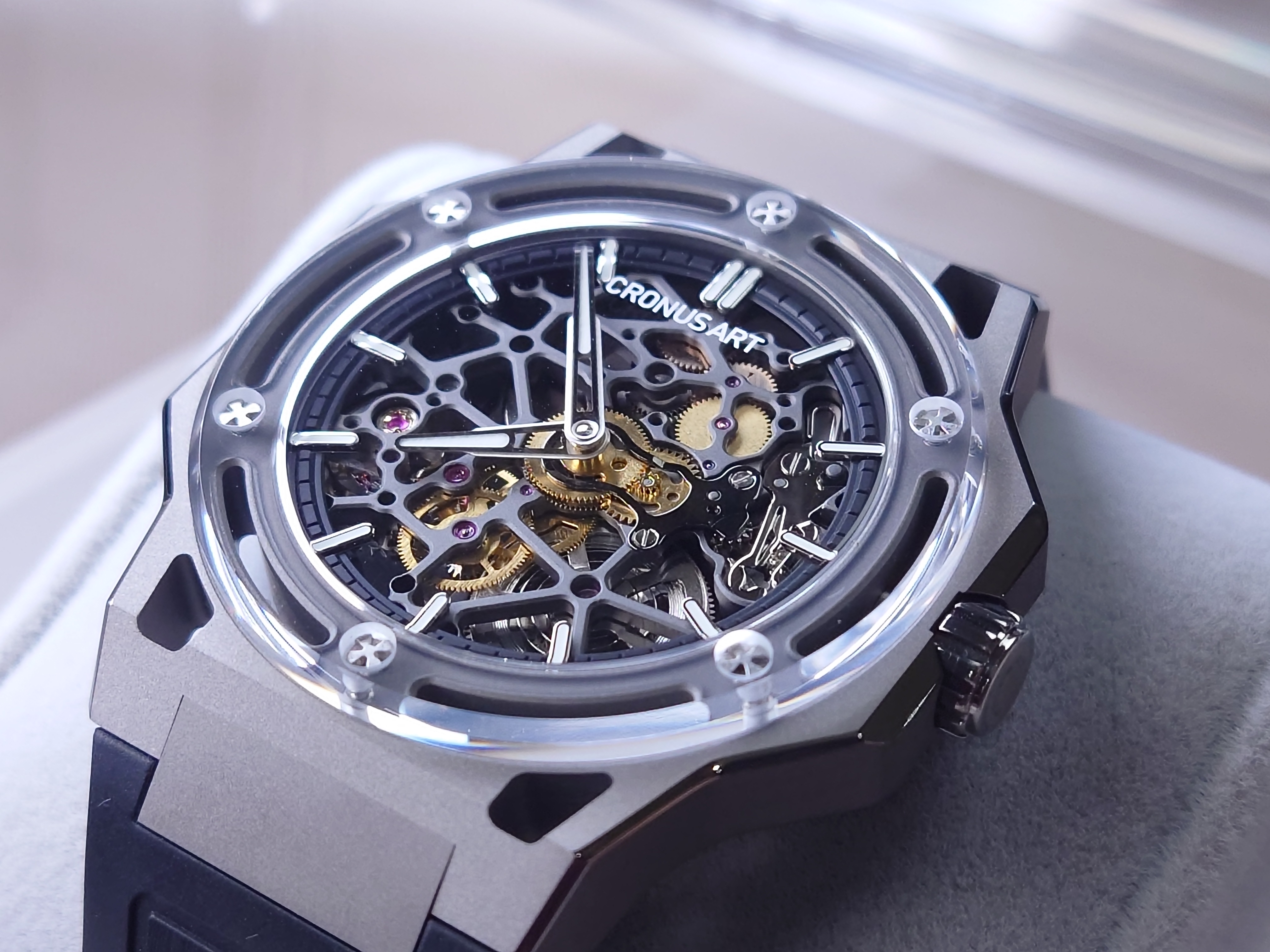 Cronus Art 探險者珍珠陀機械表 Grey
