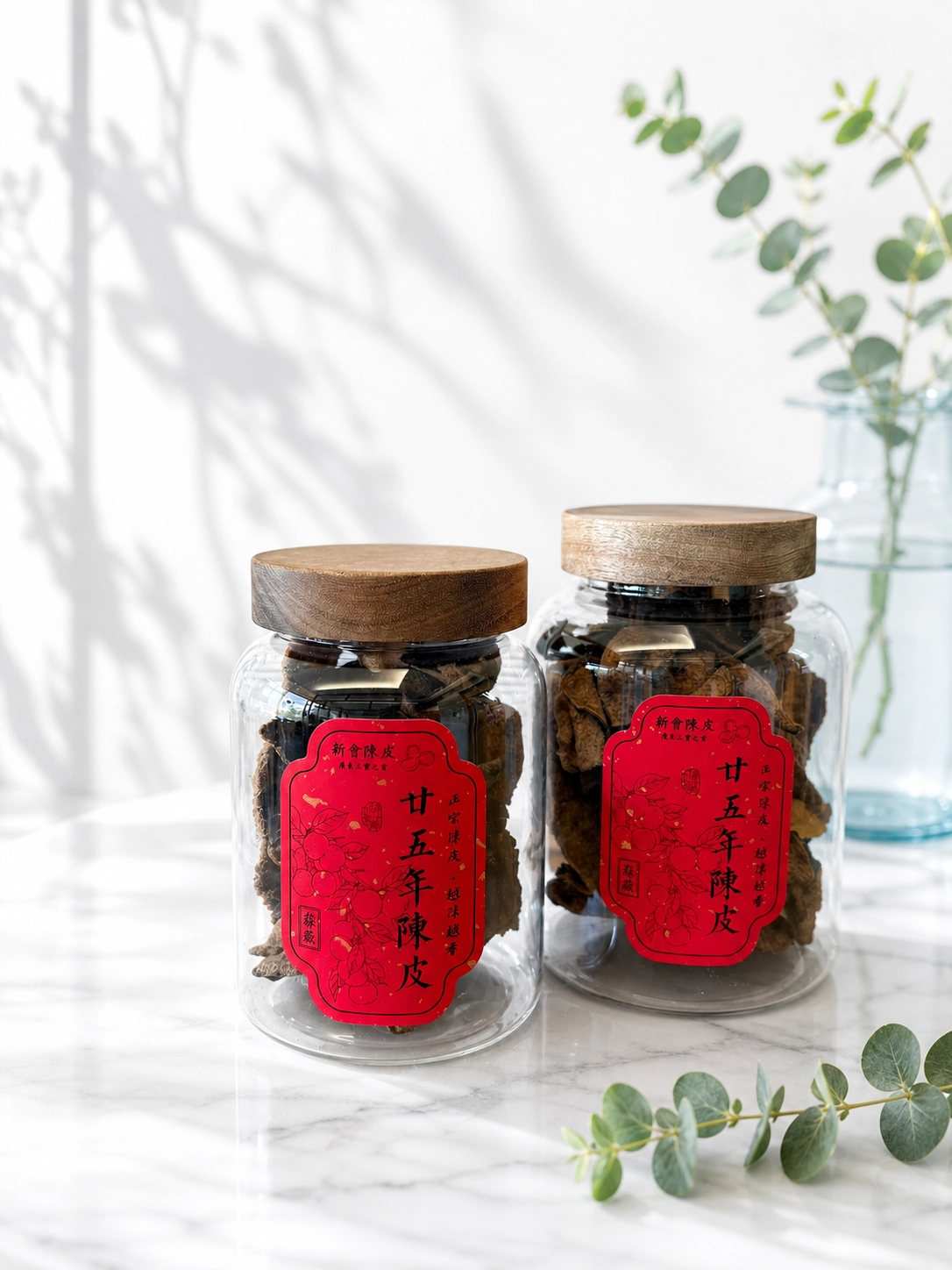 4️⃣ 頂級少甜雙拼禮盒 (25年陳皮紅荳 ＋蛋黃白蓮蓉）【6個裝】
