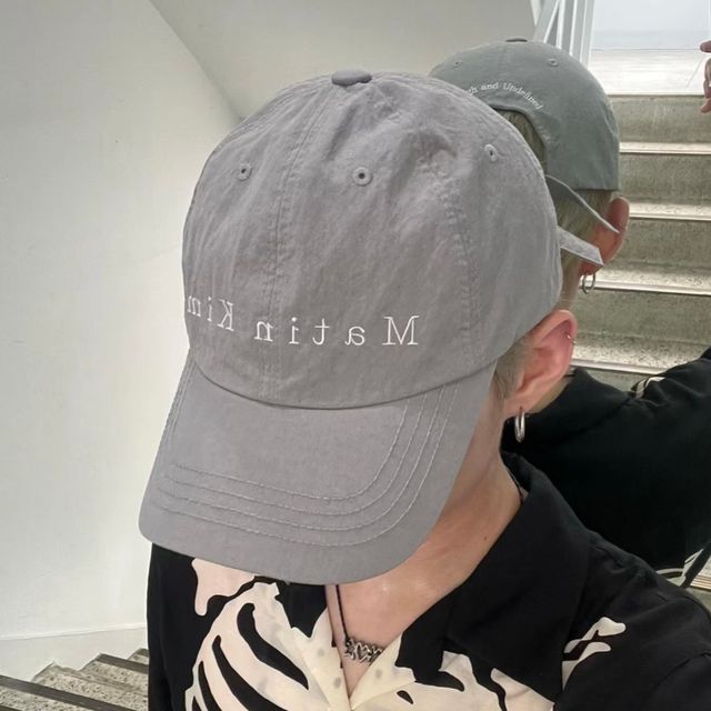 🇰🇷訂購｜MATIN KIM｜MATIN TYPO BALL CAP 4色| AnyNOID